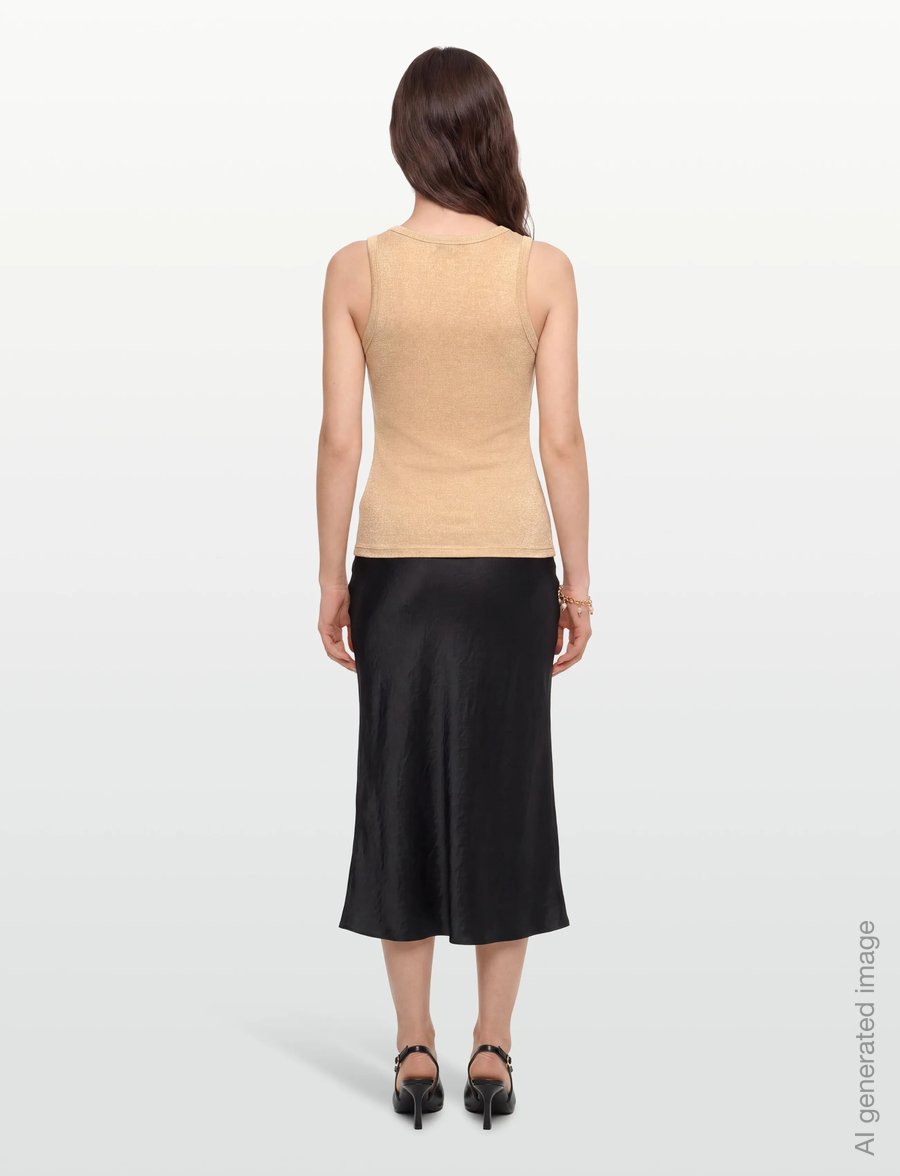 A-View - Eva tank top - Ärmellose tops - light yellow - 4