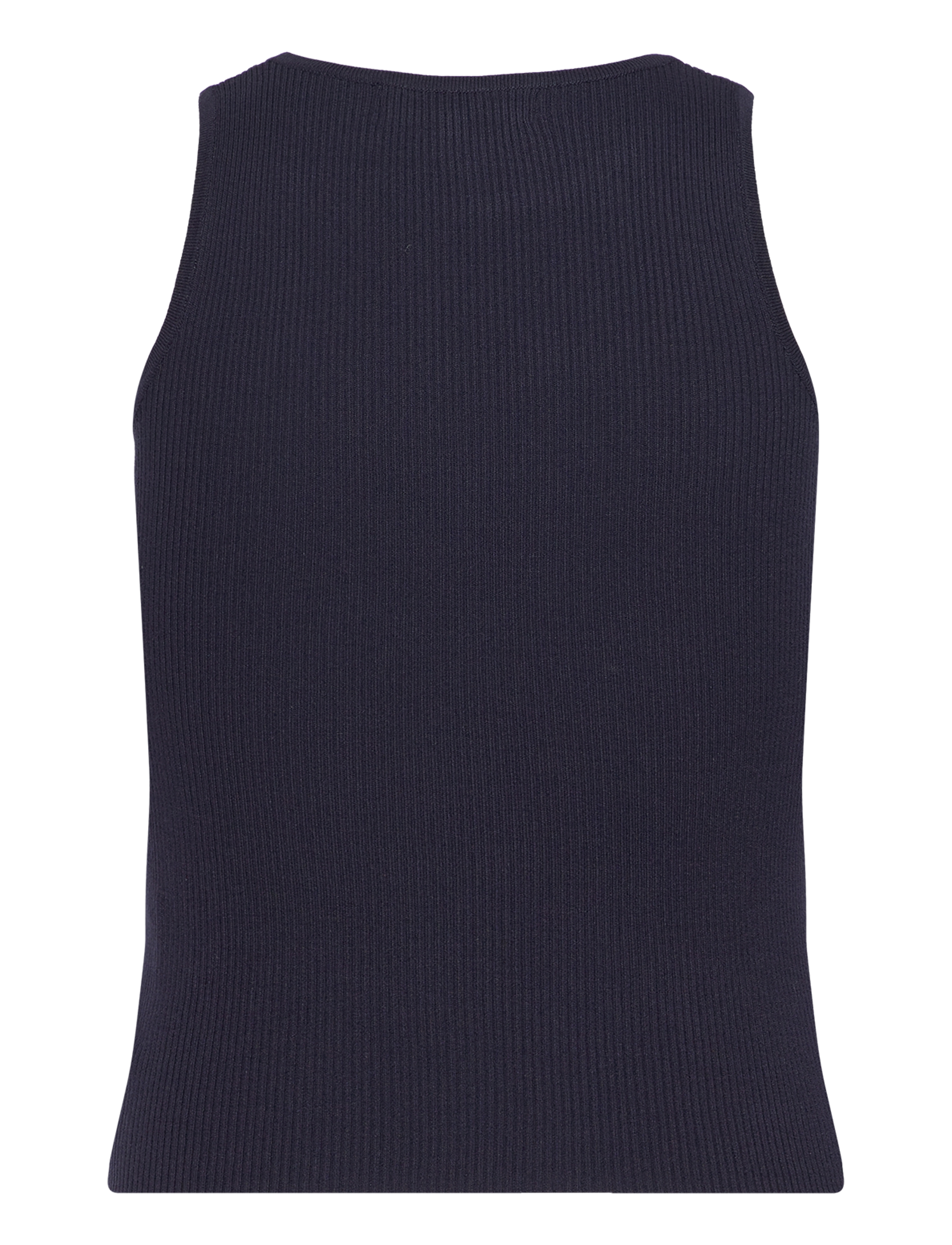 A-View - Rib knit tank top - Ärmellose tops - navy - 1