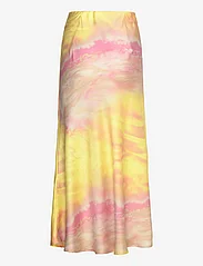 A-View - Carry skirt - satengskjørt - yellow/rose - 1