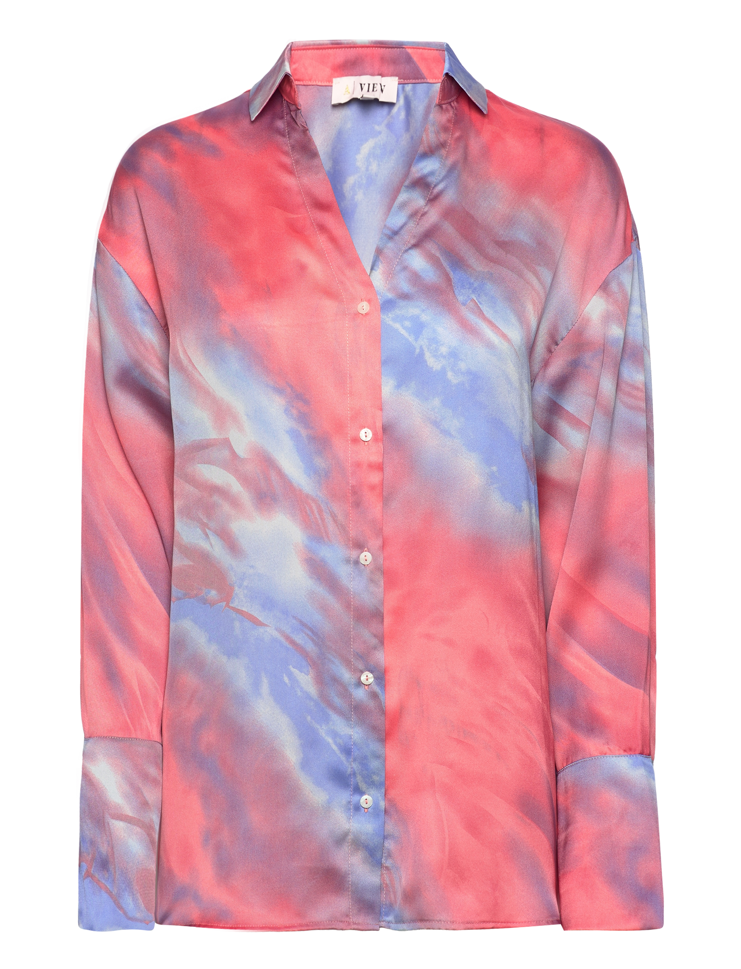 A-VIEW Carina Shirt Rot - 34 - Damen