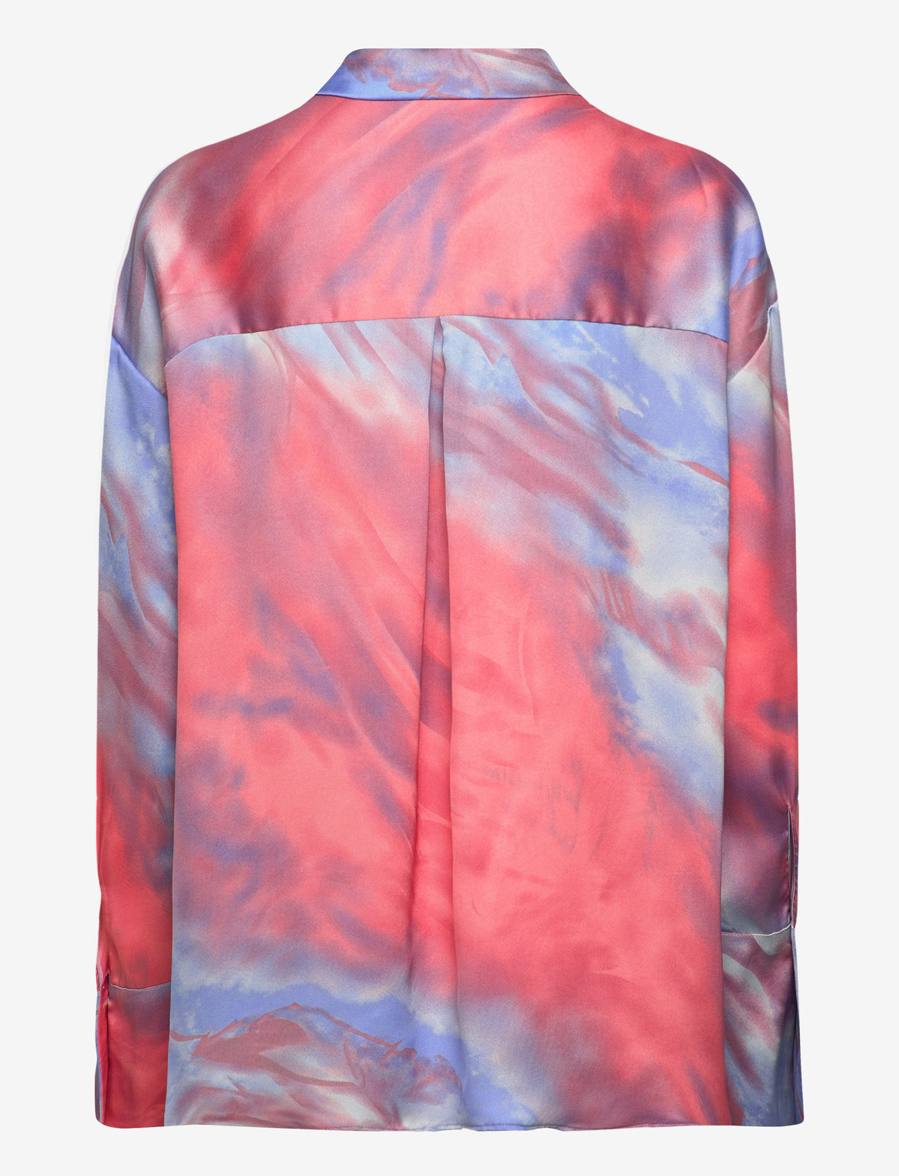 A-View - Carina shirt - langärmlige hemden - coral/blue - 1