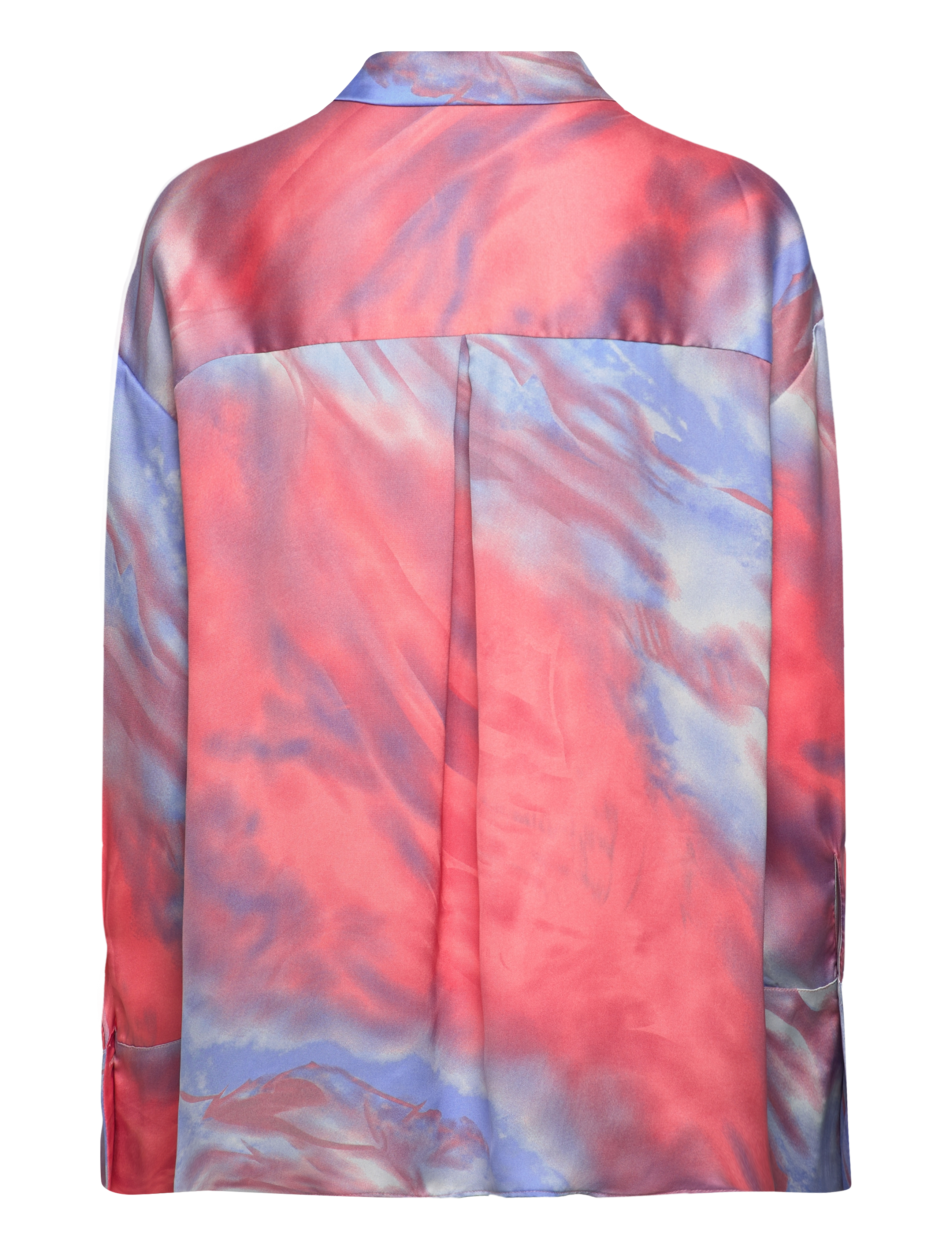 A-View - Carina shirt - langärmlige hemden - coral/blue - 1