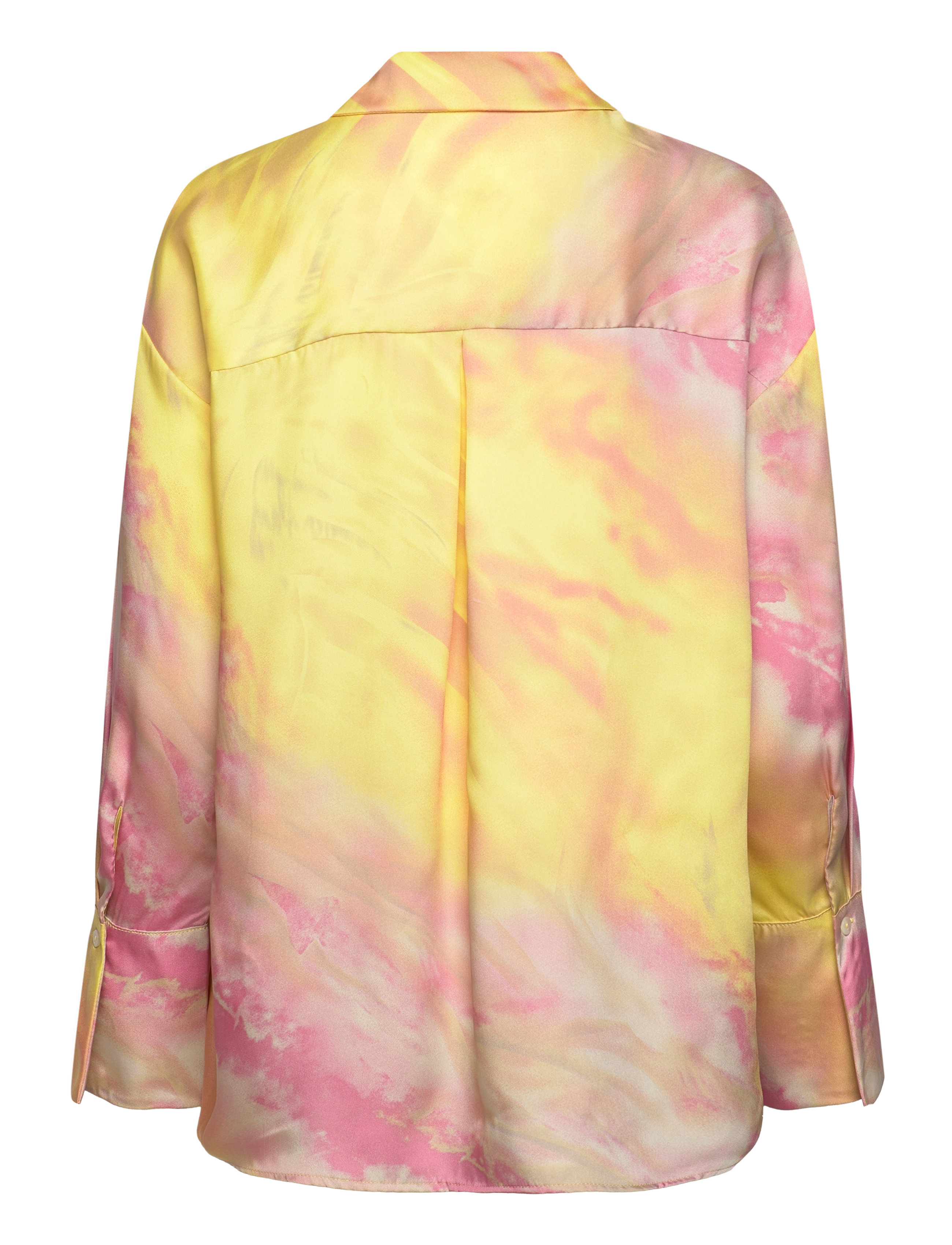 A-View - Carina shirt - langærmede skjorter - yellow/rose - 1