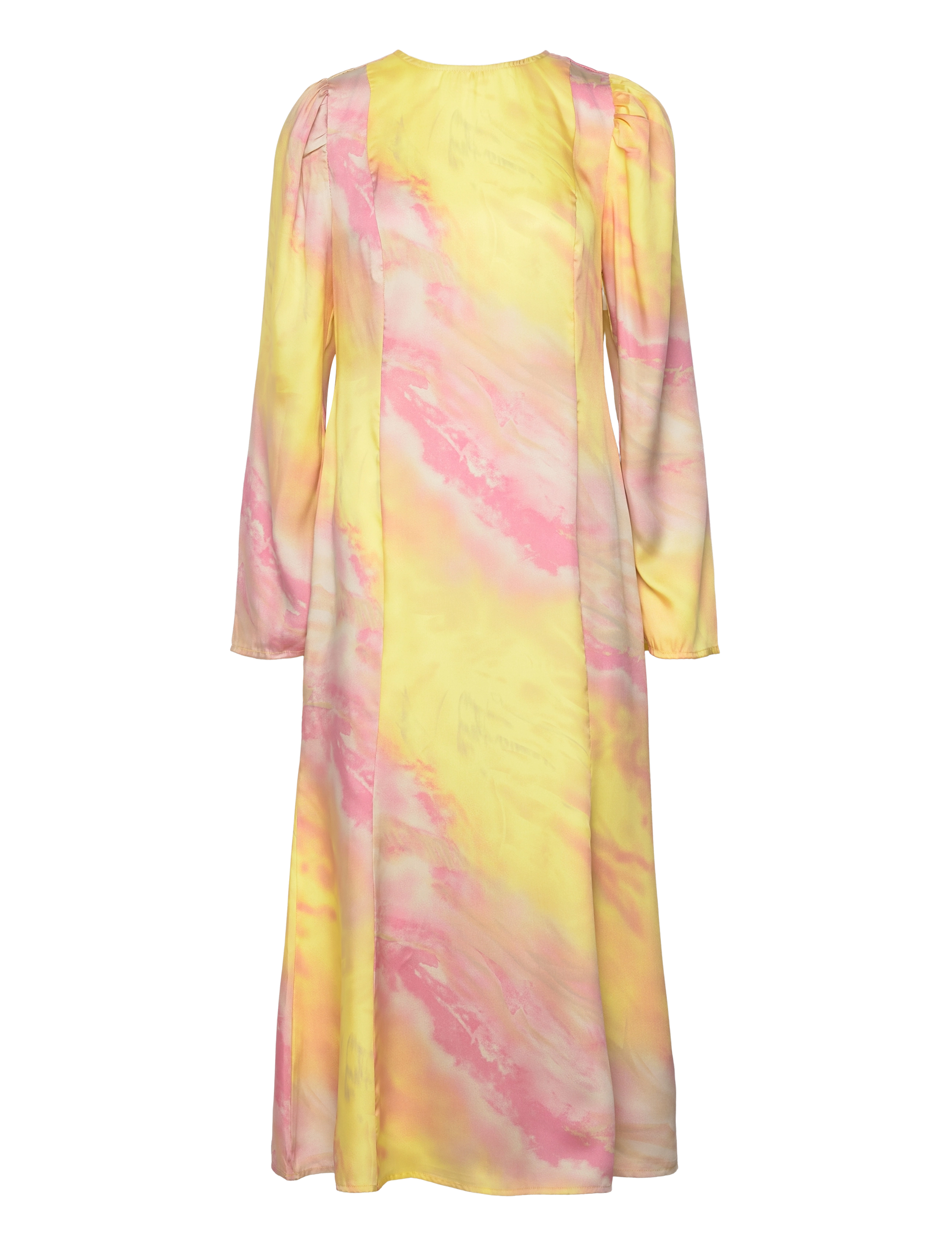 A-View - Carina dress - vakarinės suknelės - yellow/rose - 2