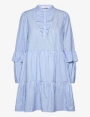 A-View - Karin dress - skjortekjoler - blue/white stribe - 0