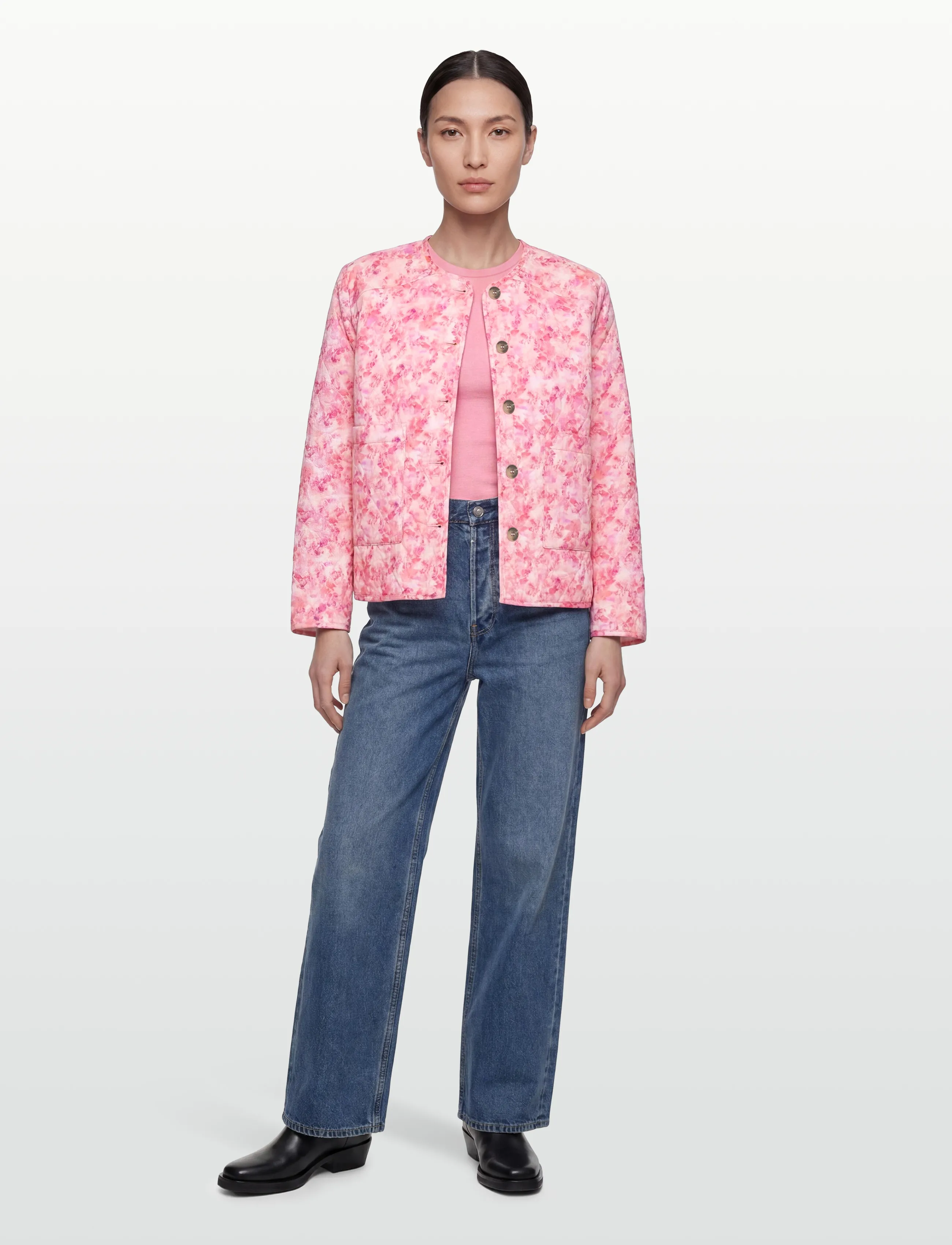 A-View Kammy Jacket, Kvinder, Quiltet Jakke, Pink, Str: 44