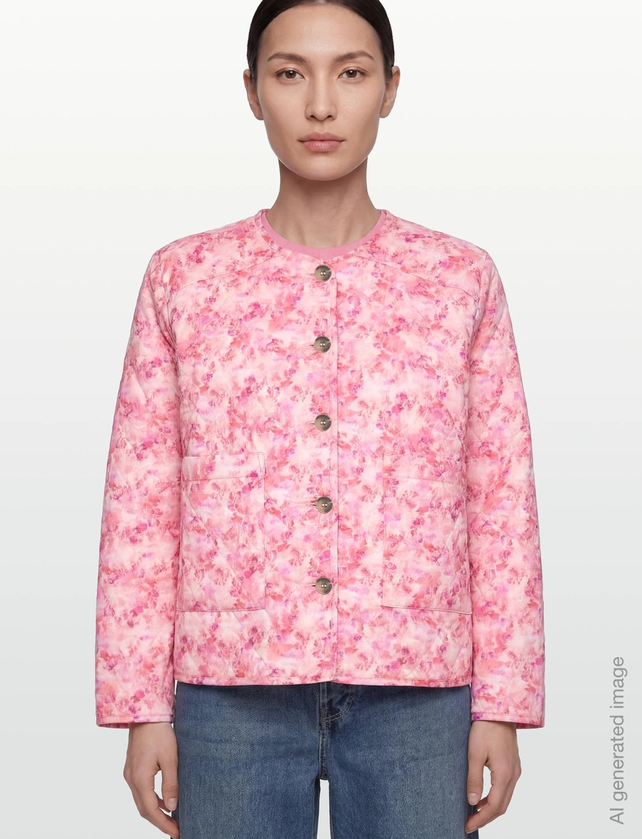A-View - Kammy jacket - talvejoped - rose/white - 3