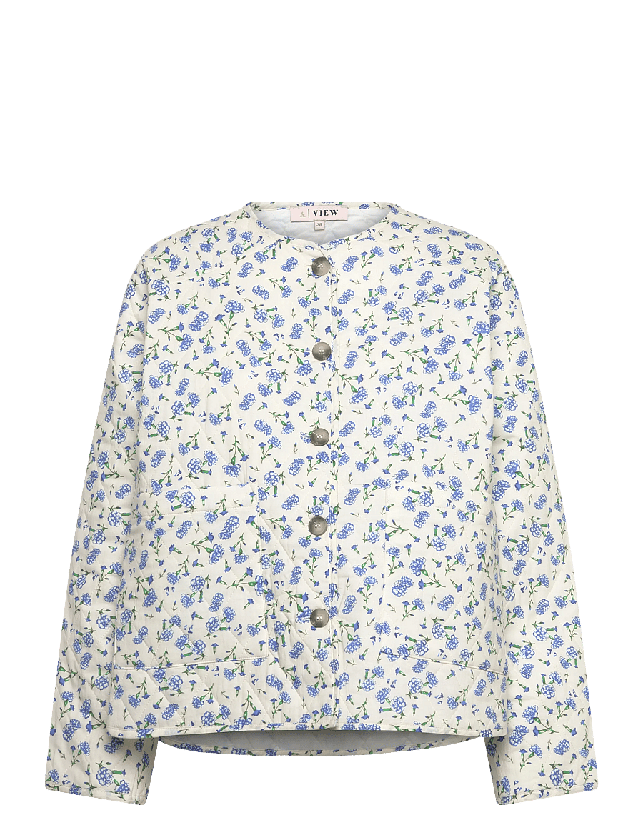 A-View - Kammy jacket - winterjacken - white/blue - 0