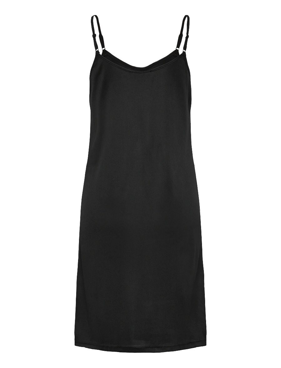 A-View - Slip dress - vabalt langevad slip-kleidid - black - 1