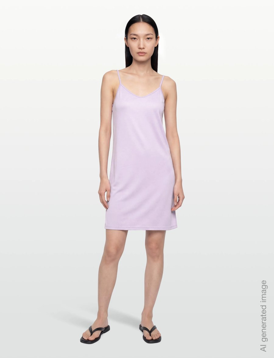 A-View - Slip dress - slip dresses - lilac - 0