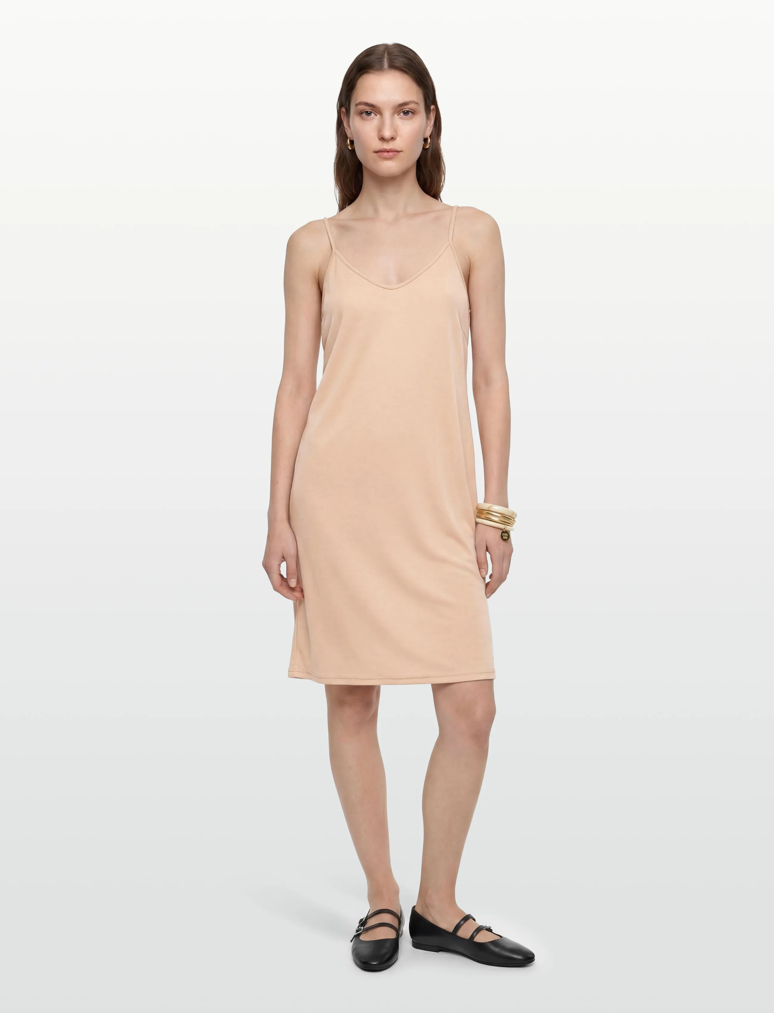 A-View Slip dress - A-View - NUDE / beige