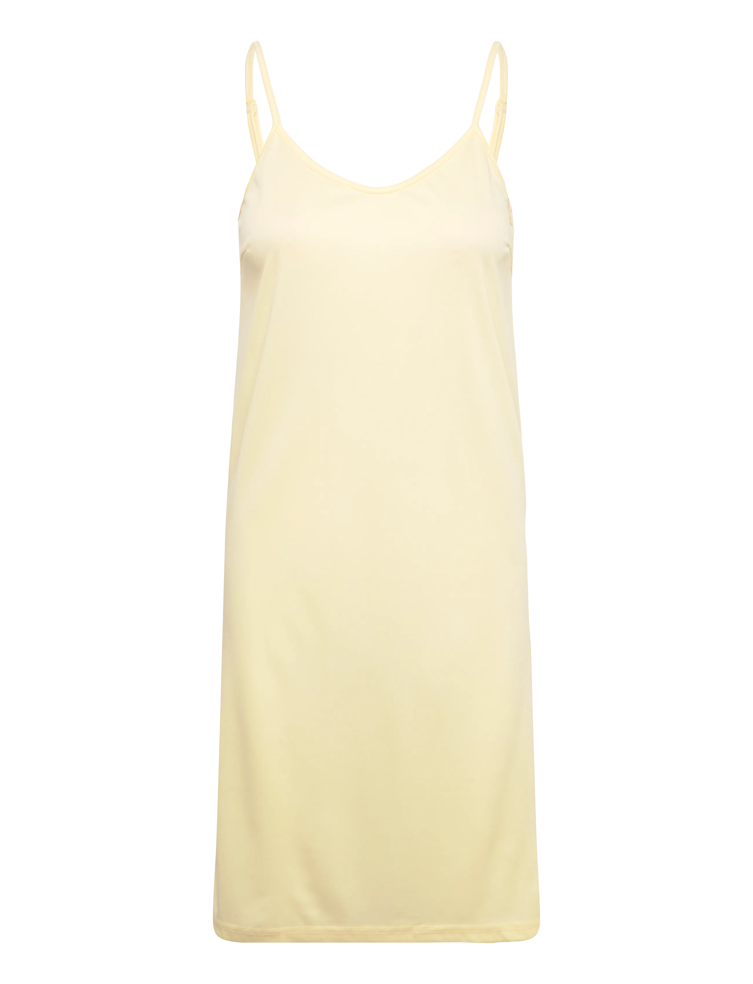 A-View Slip dress - Klänningar - PALE YELLOW / yellow