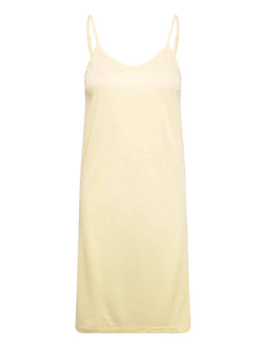 A-View - Slip dress - schlupfkleider - pale yellow - 0