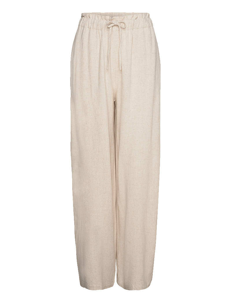 A-View - Lerke new pants - hørbukser - sand - 0