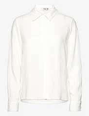 A-View - Lerke shirt - linen shirts - white - 0