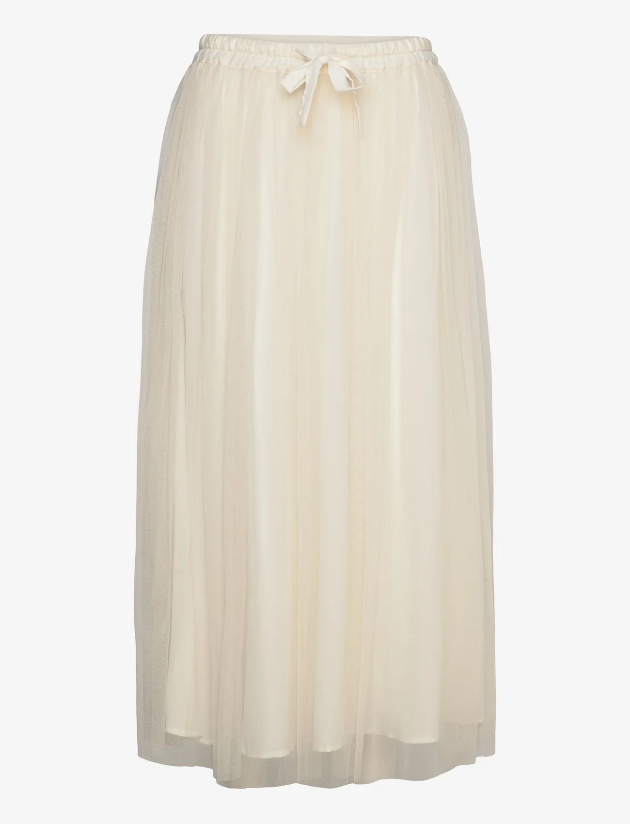 A-View - Tulle skirt - midi kjolar - light sand - 0