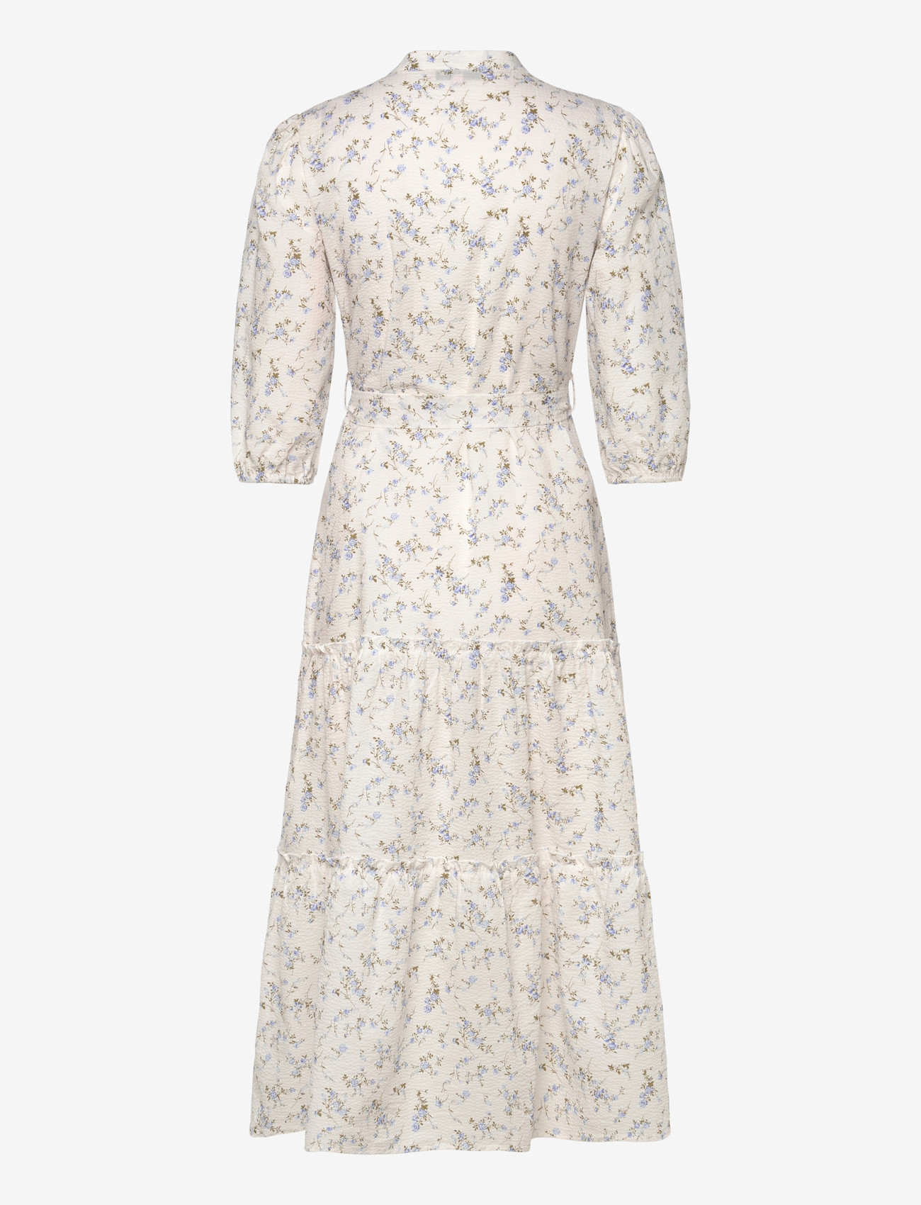 A-View - Kate long dress - sommarklänningar - 178 off white/blue - 1