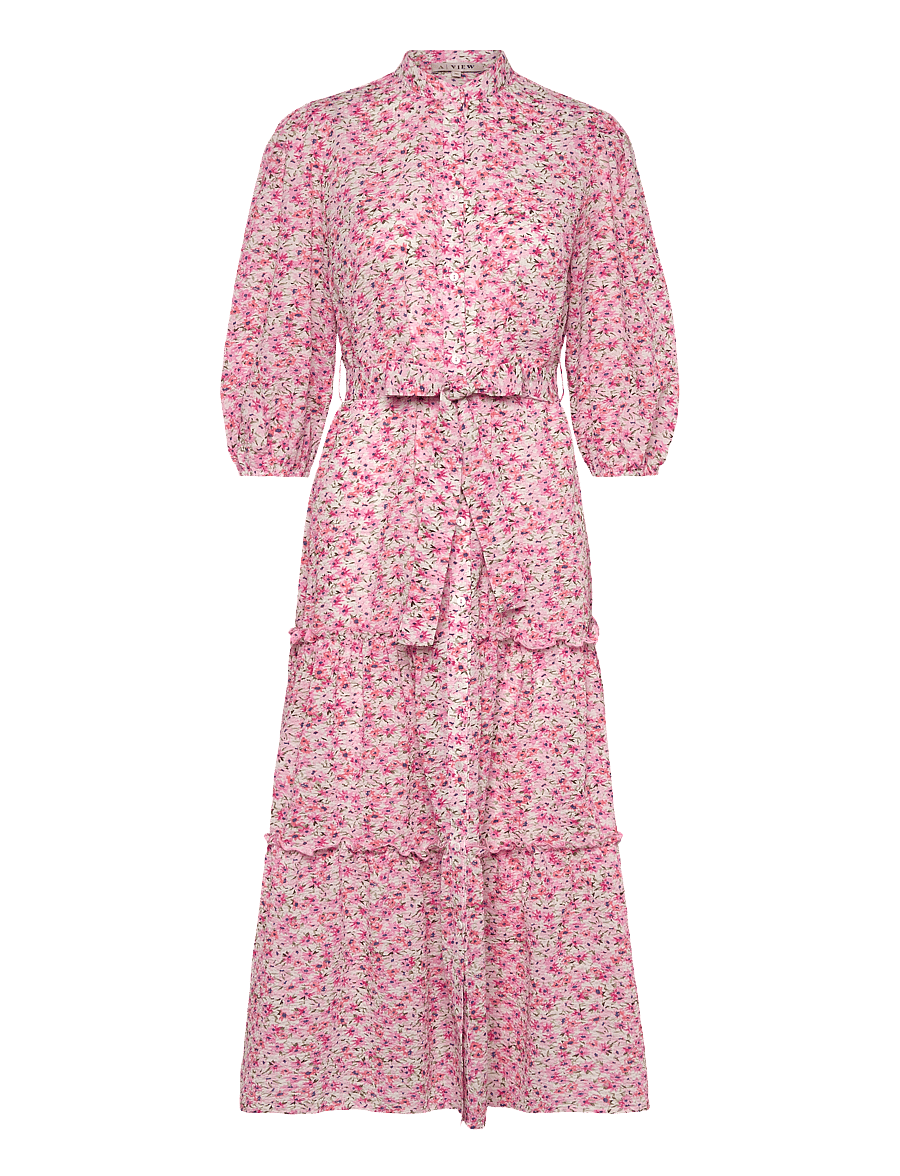 A-View - Kate long dress - sommerkleider - rose/pink/blue - 0
