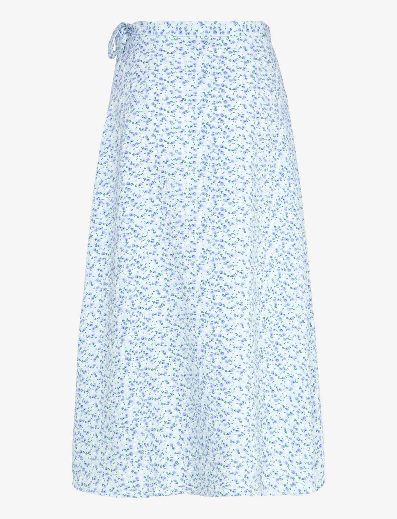 A-View - Peony wrap skirt - wickelröcke - blue/white - 1
