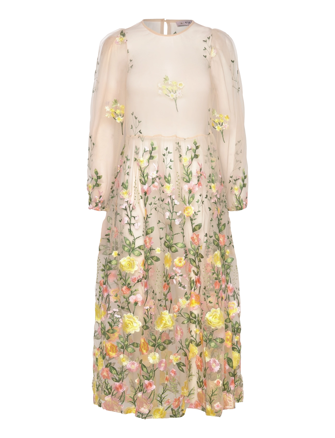 A-VIEW Fuschia Kleid Beige - 34 - Damen