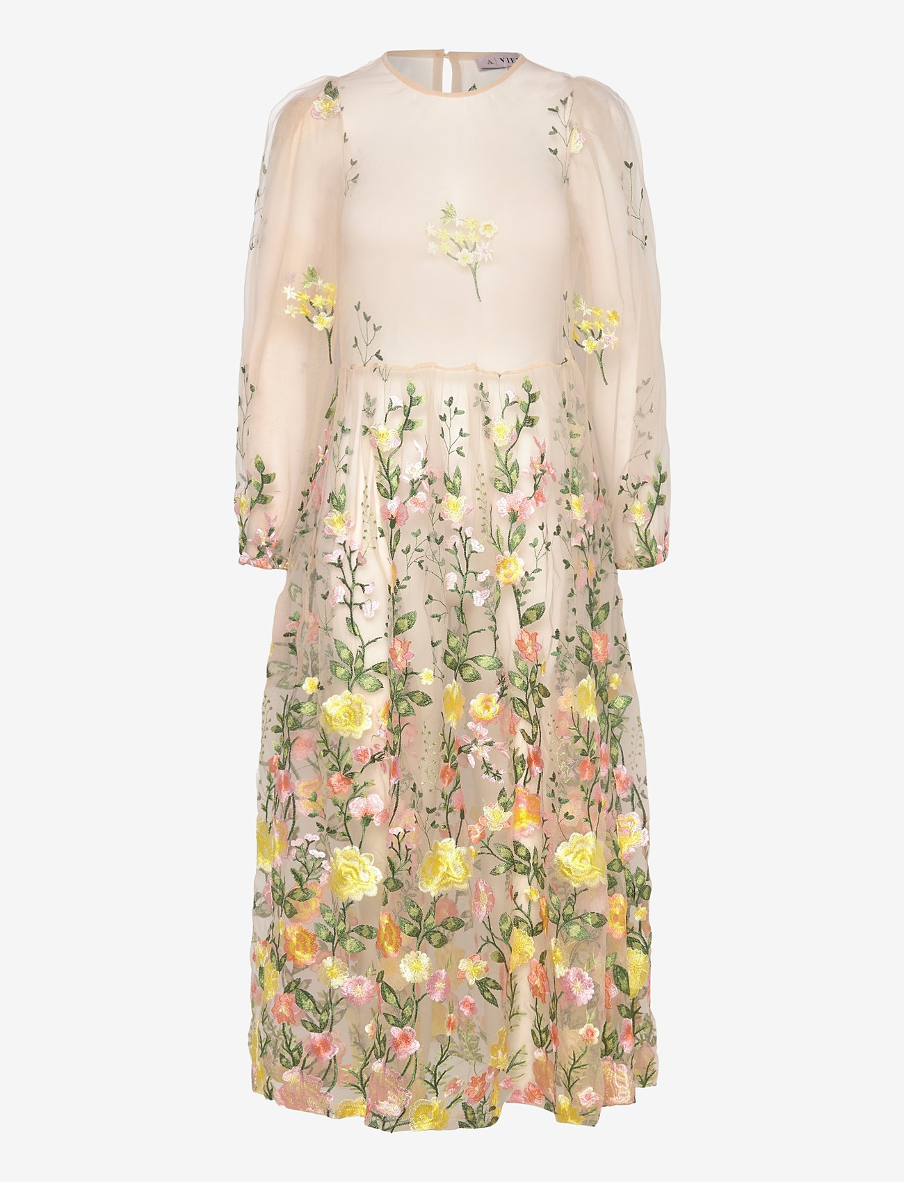 A-View - Fuschia dress - aftenkjoler - 201 sand/yellow - 0