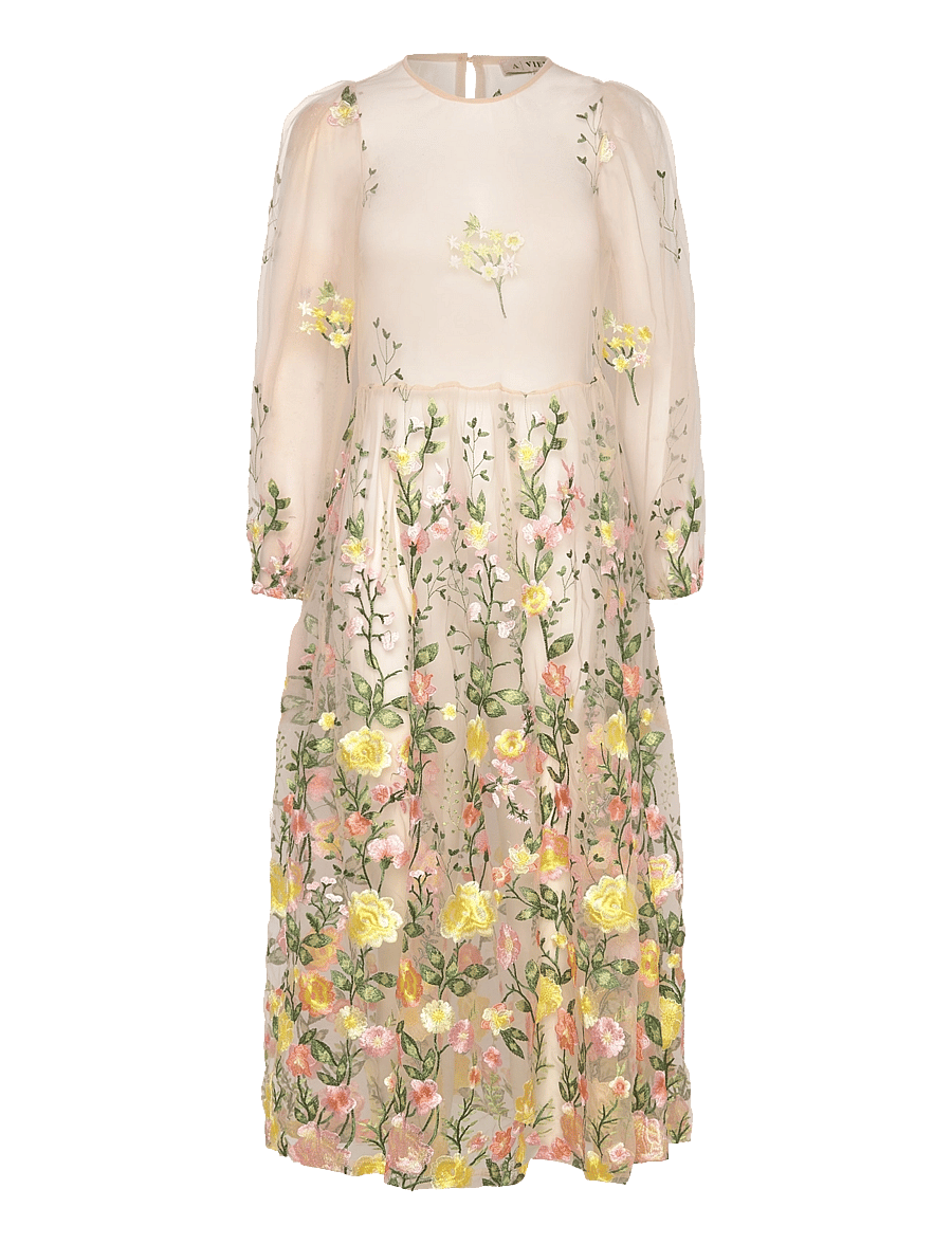 A-View - Fuschia dress - Õhtukleidid - 201 sand/yellow - 1