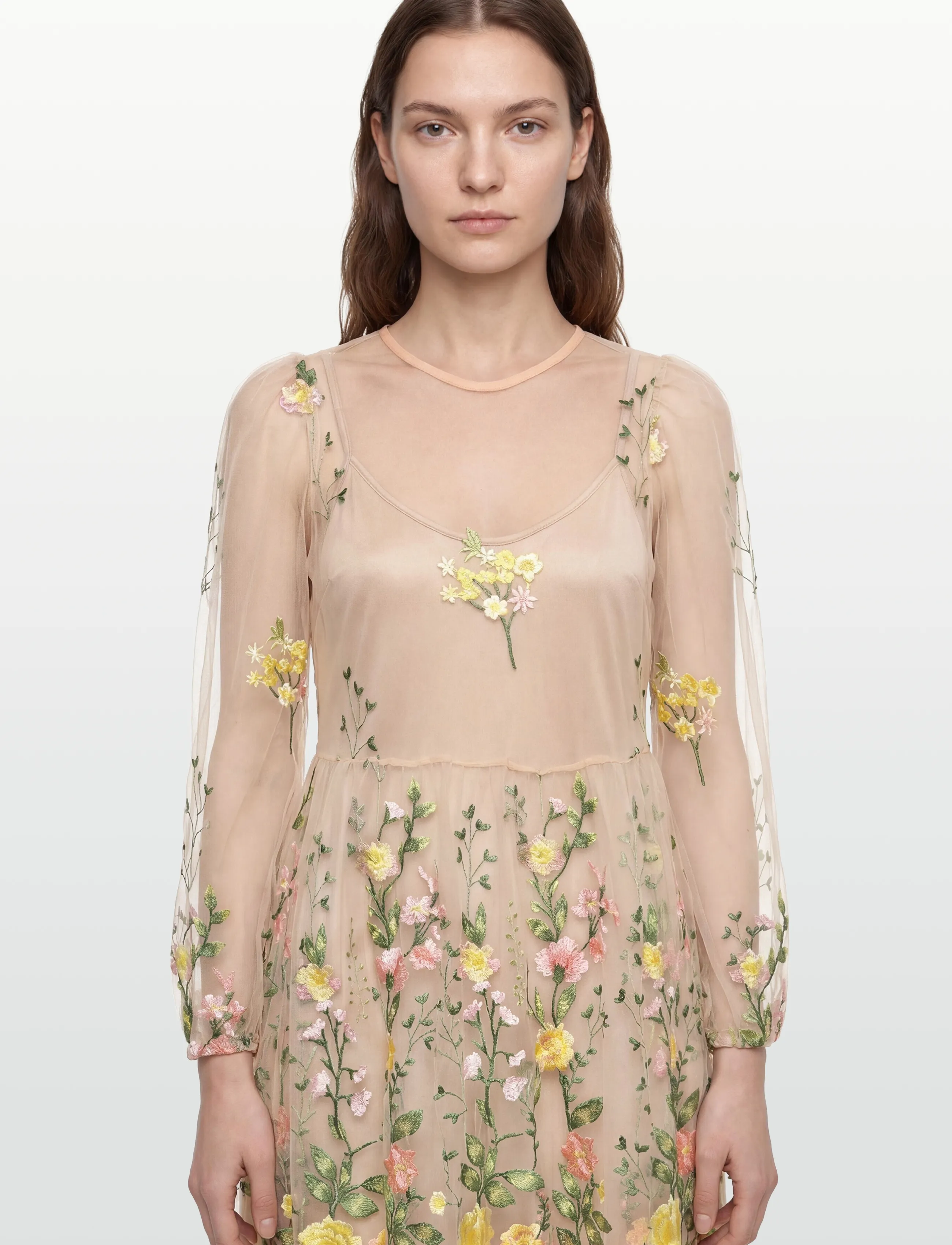 A-View - Fuschia dress - maxiklänningar - 201 sand/yellow - 3