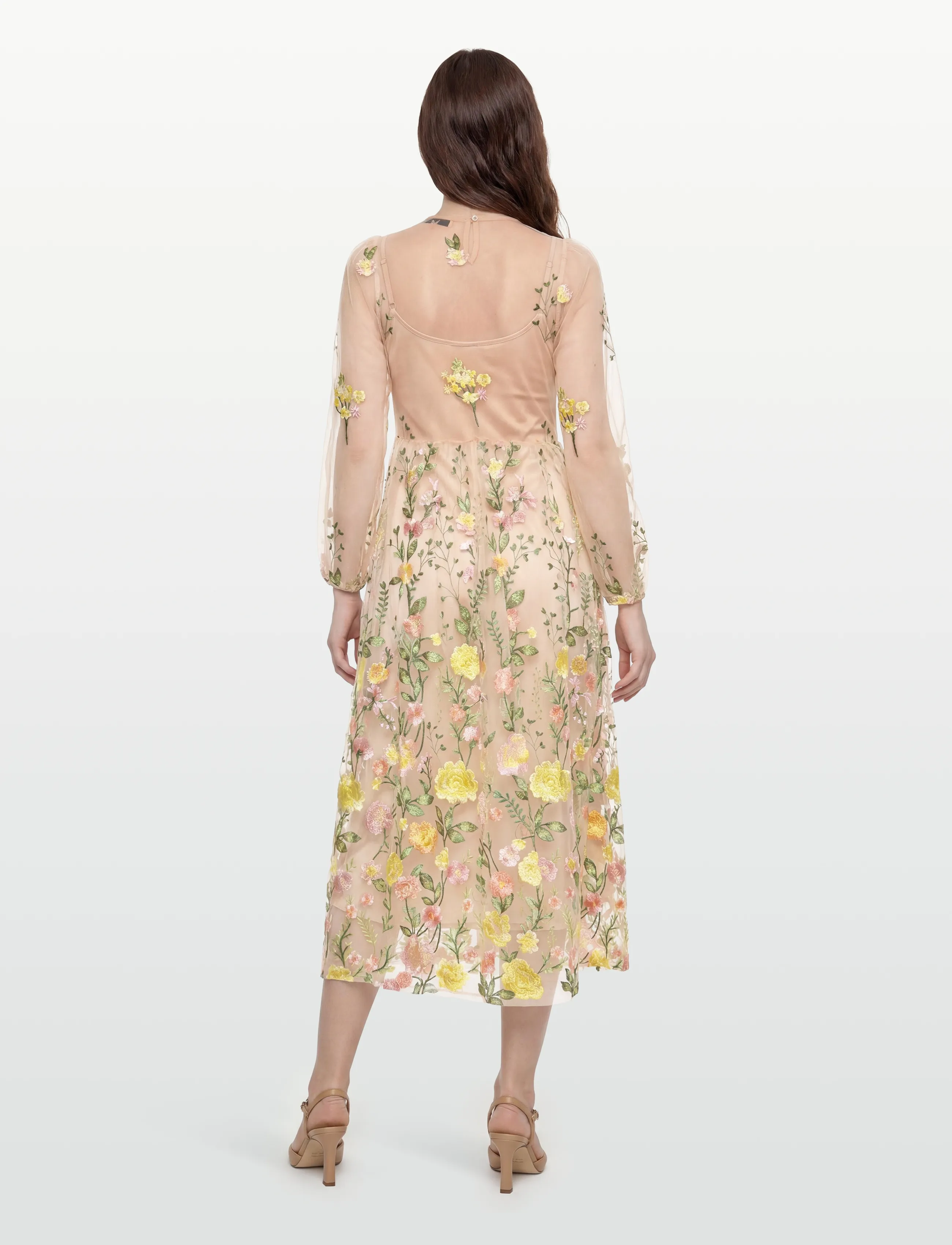 A-View - Fuschia dress - maxiklänningar - 201 sand/yellow - 4