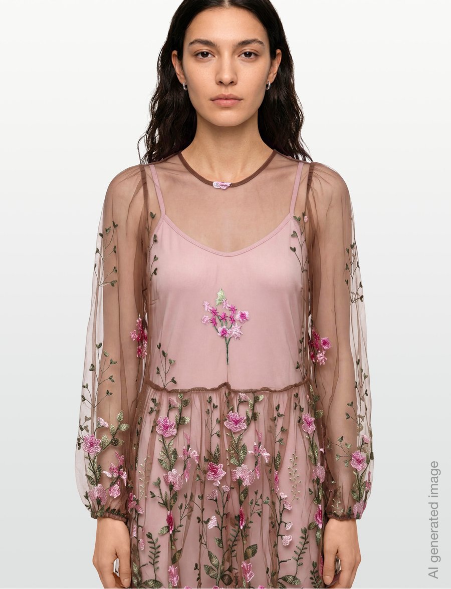 A-View - Fuschia dress - aftonklänningar - almond/orchid - 3