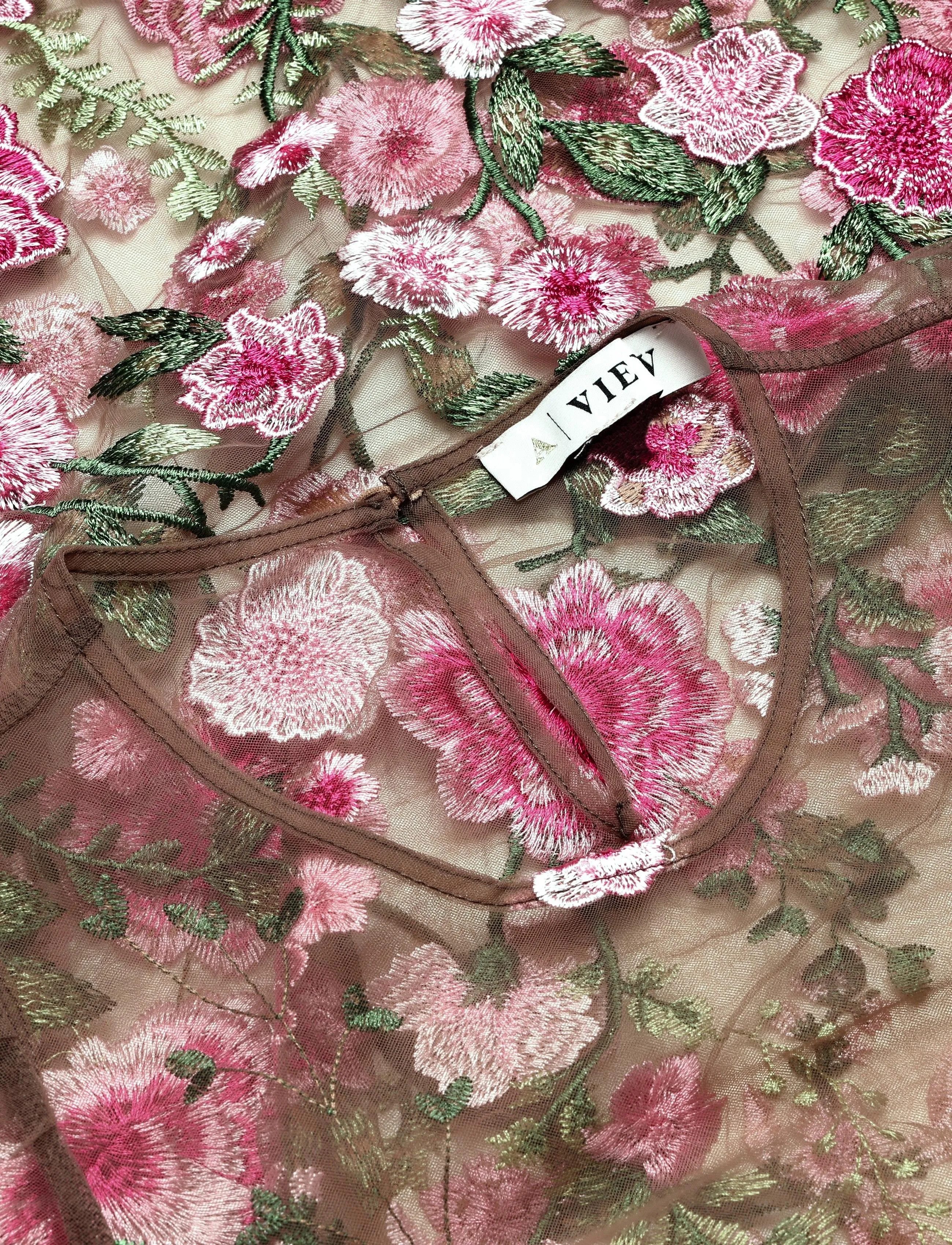 A-View - Fuschia dress - abendkleider - almond/orchid - 5