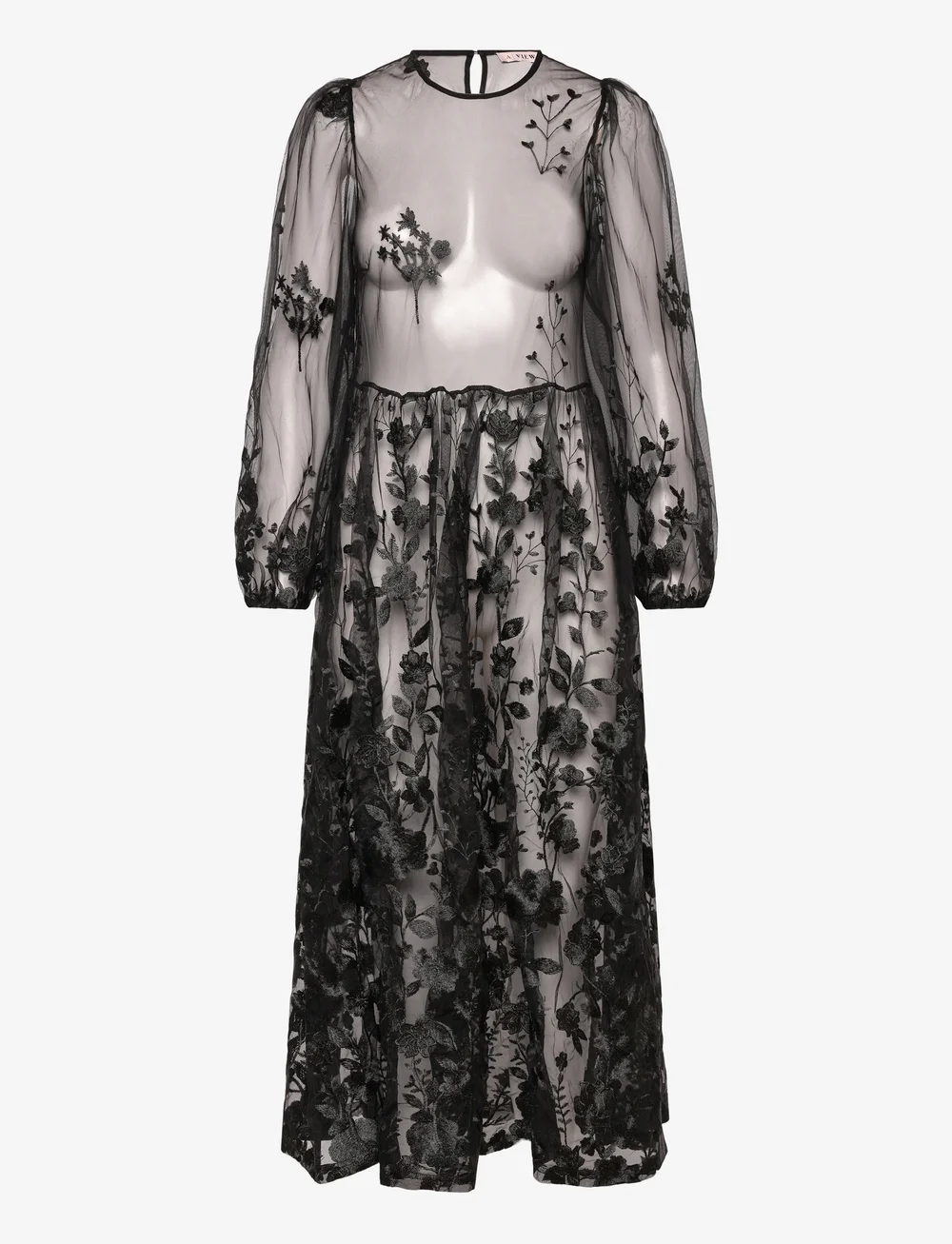 A-View - Fuschia dress - aftonklänningar - black - 0