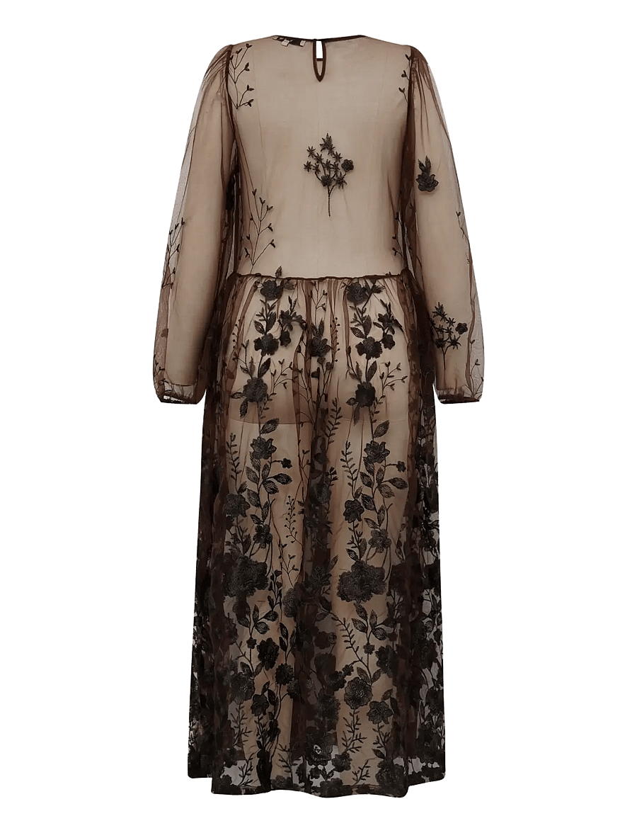 A-View - Fuschia dress - Õhtukleidid - dark brown - 2