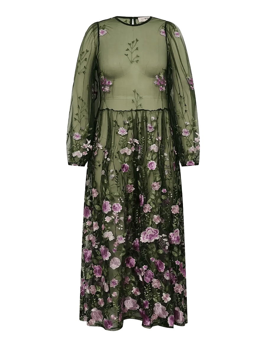 A-View - Fuschia dress - abendkleider - dark green - 1