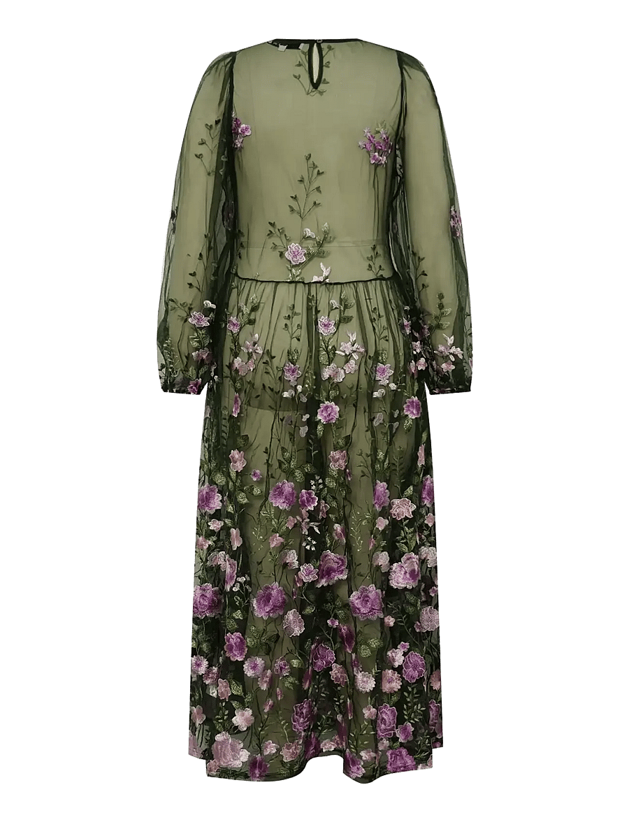 A-View - Fuschia dress - abendkleider - dark green - 2