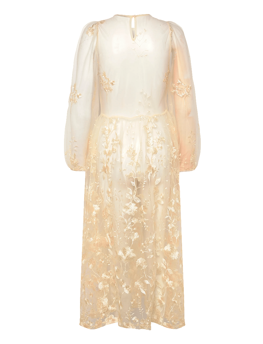 A-View - Fuschia dress - abendkleider - pale yellow - 2