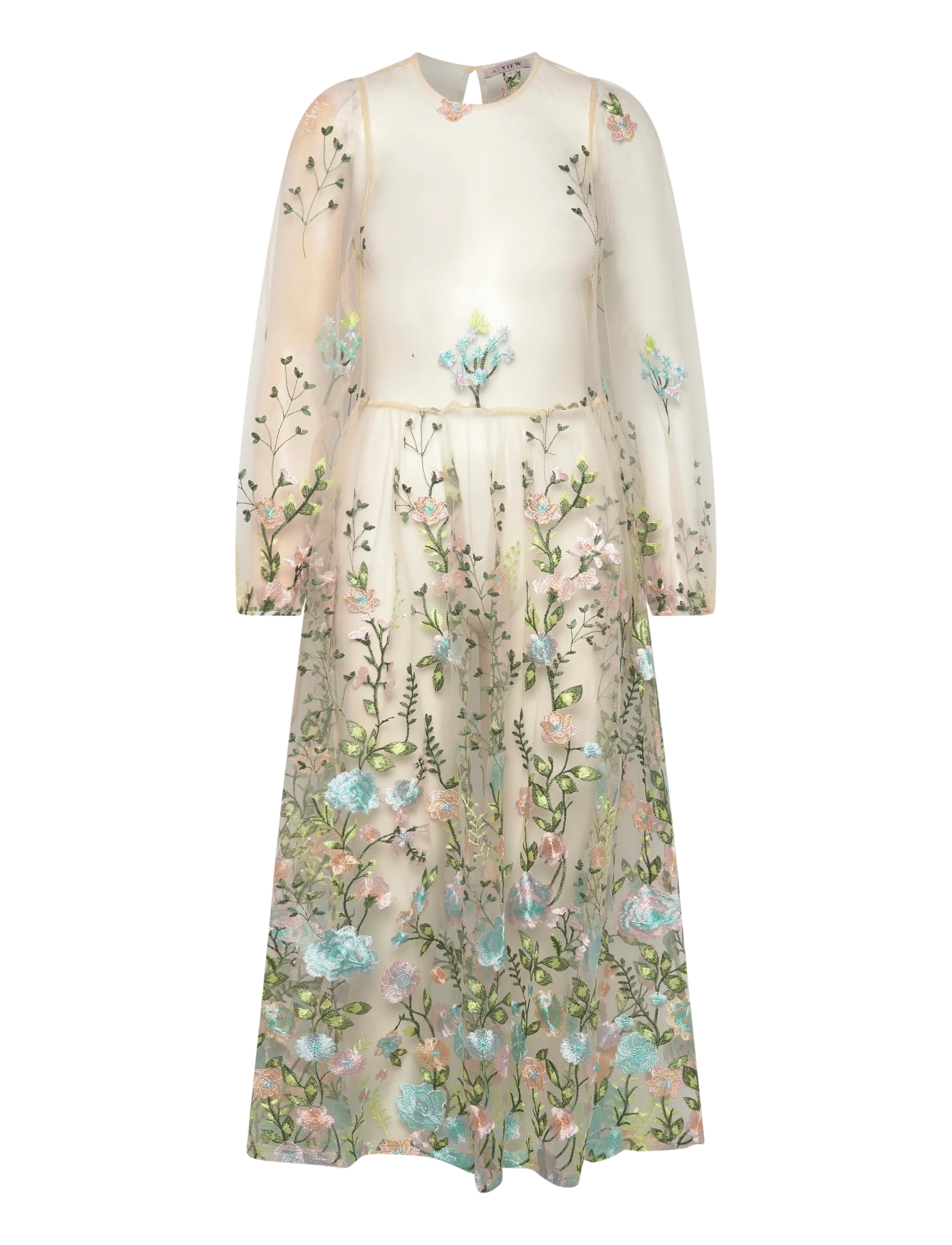 A-View Fuschia dress - A-View - ROSE/BLUE / pink/rose