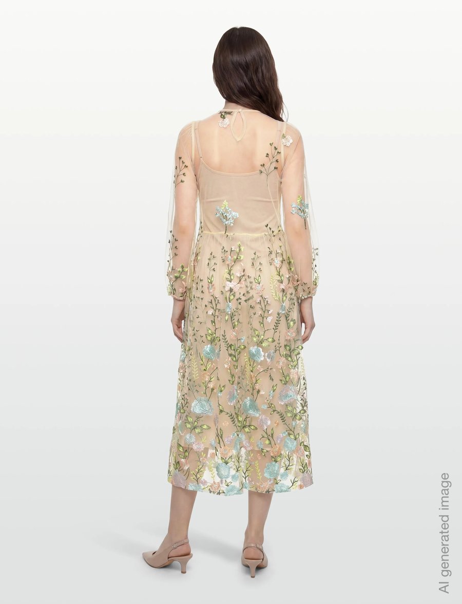 A-View - Fuschia dress - abendkleider - rose/blue - 4