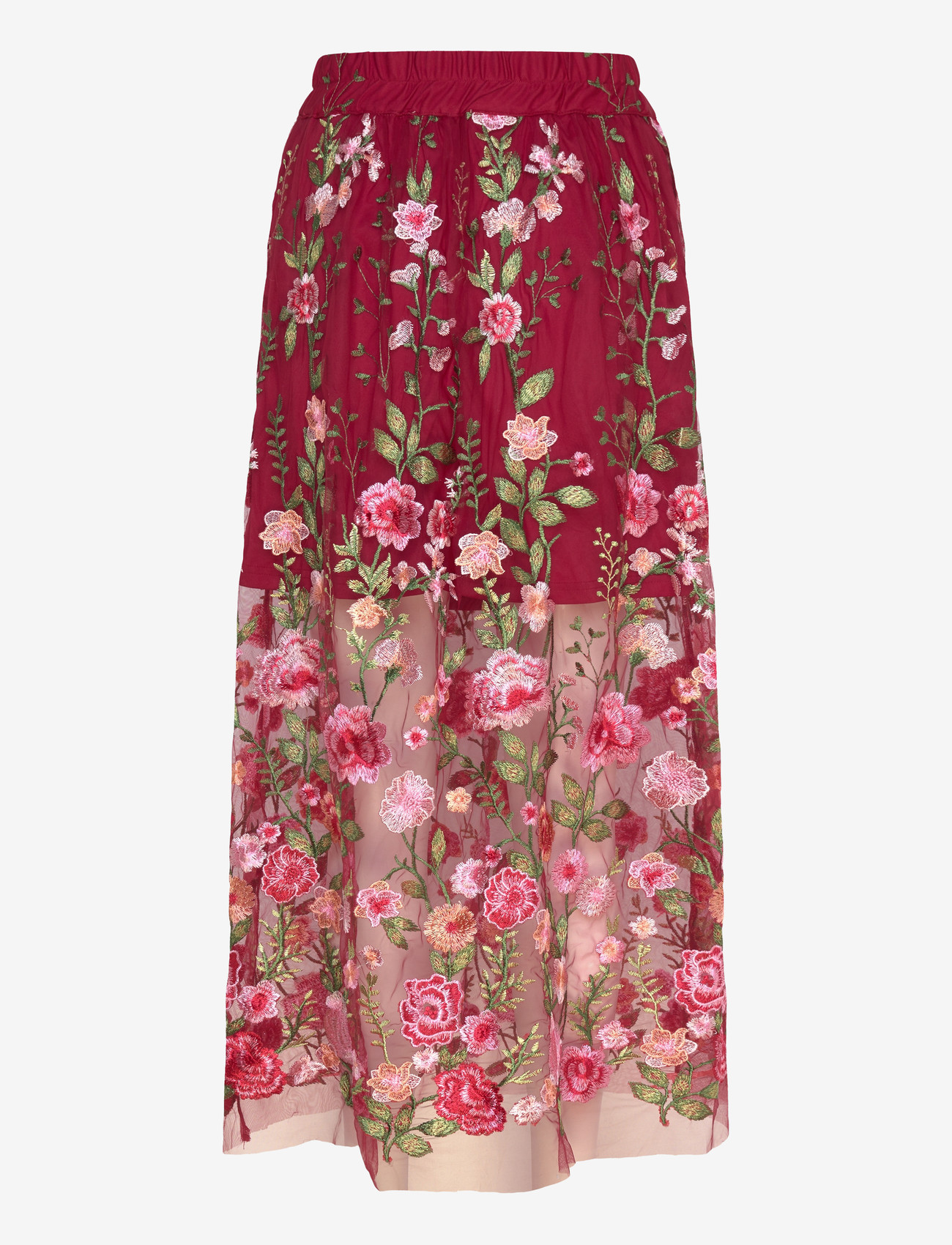 A-View - Fuschia skirt - maxikjolar - 373 bordeaux/rose - 1