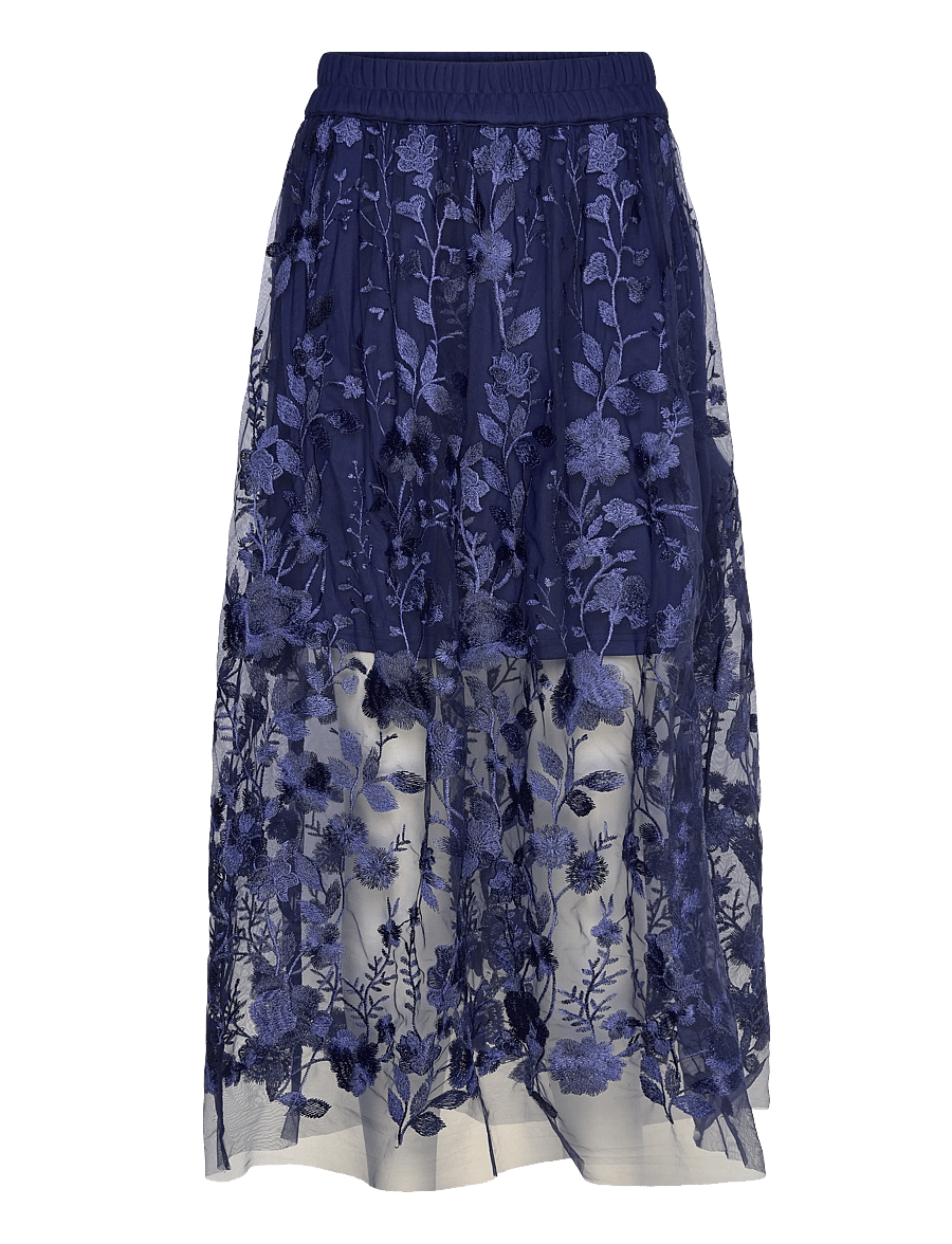 A-View - Fuschia skirt - maxi nederdele - 699 navy - 0