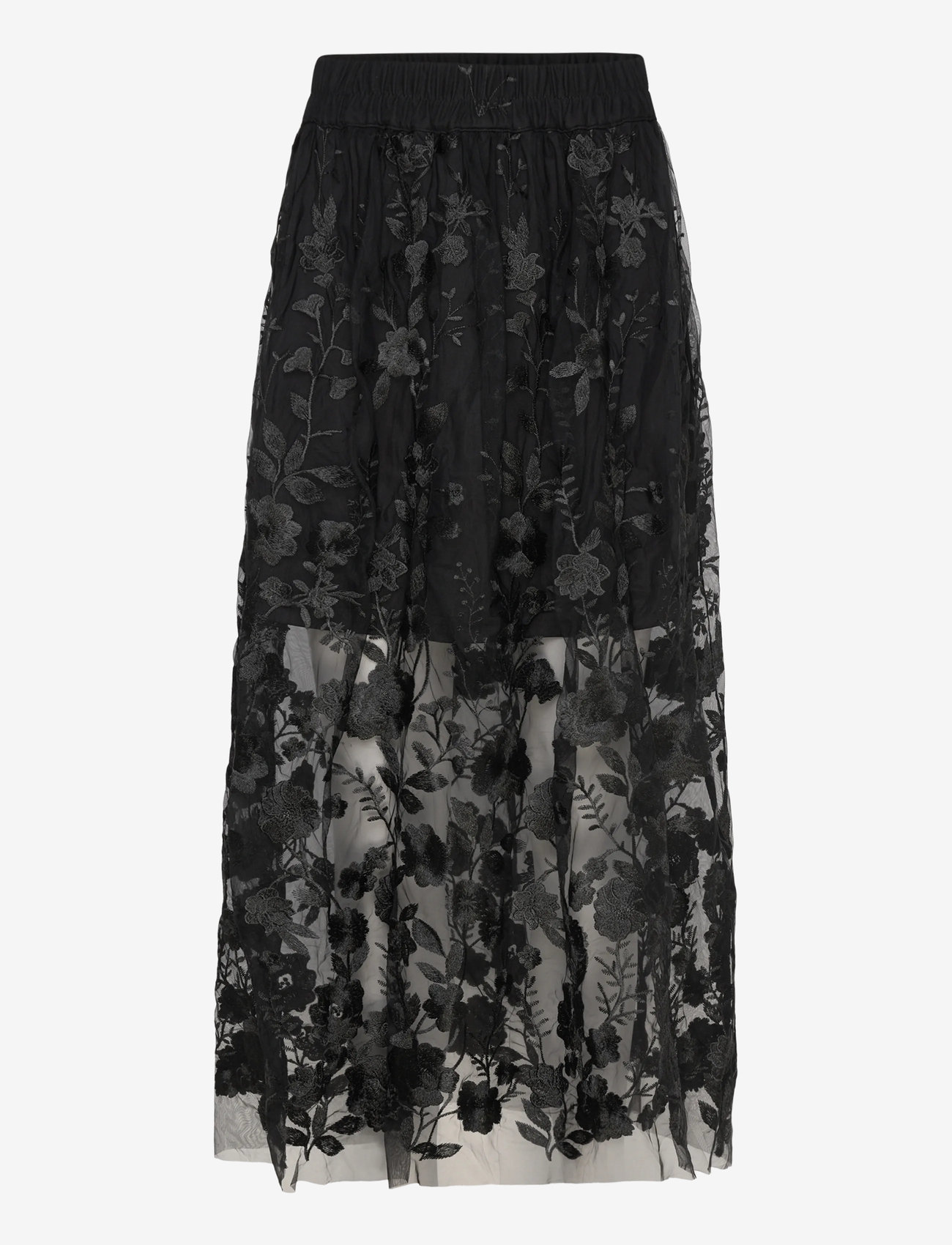 A-View - Fuschia skirt - maxi röcke - black - 0