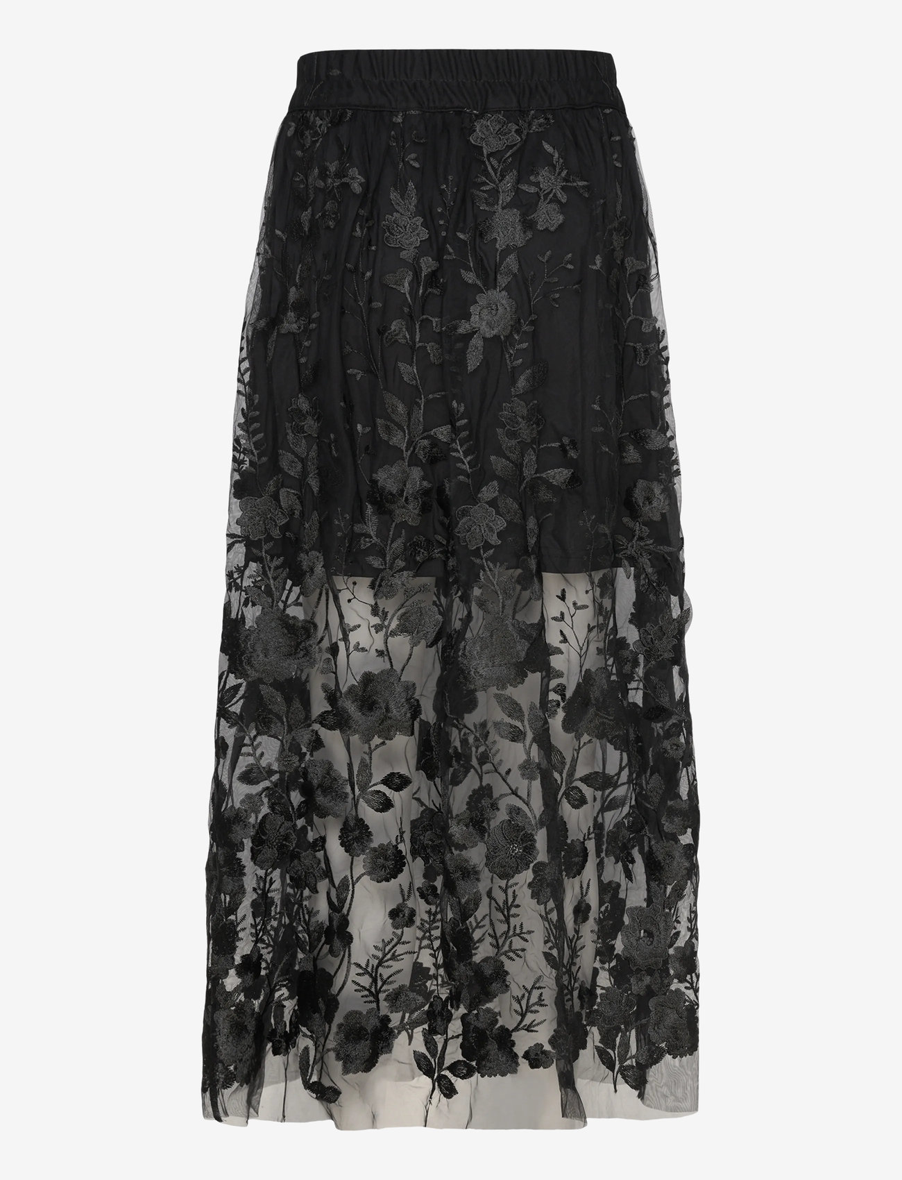 A-View - Fuschia skirt - maxi röcke - black - 1