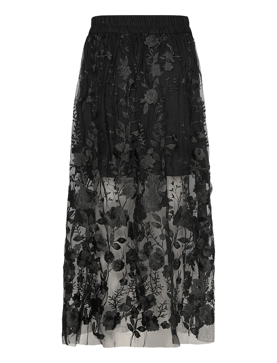 A-View - Fuschia skirt - maxi röcke - black - 2