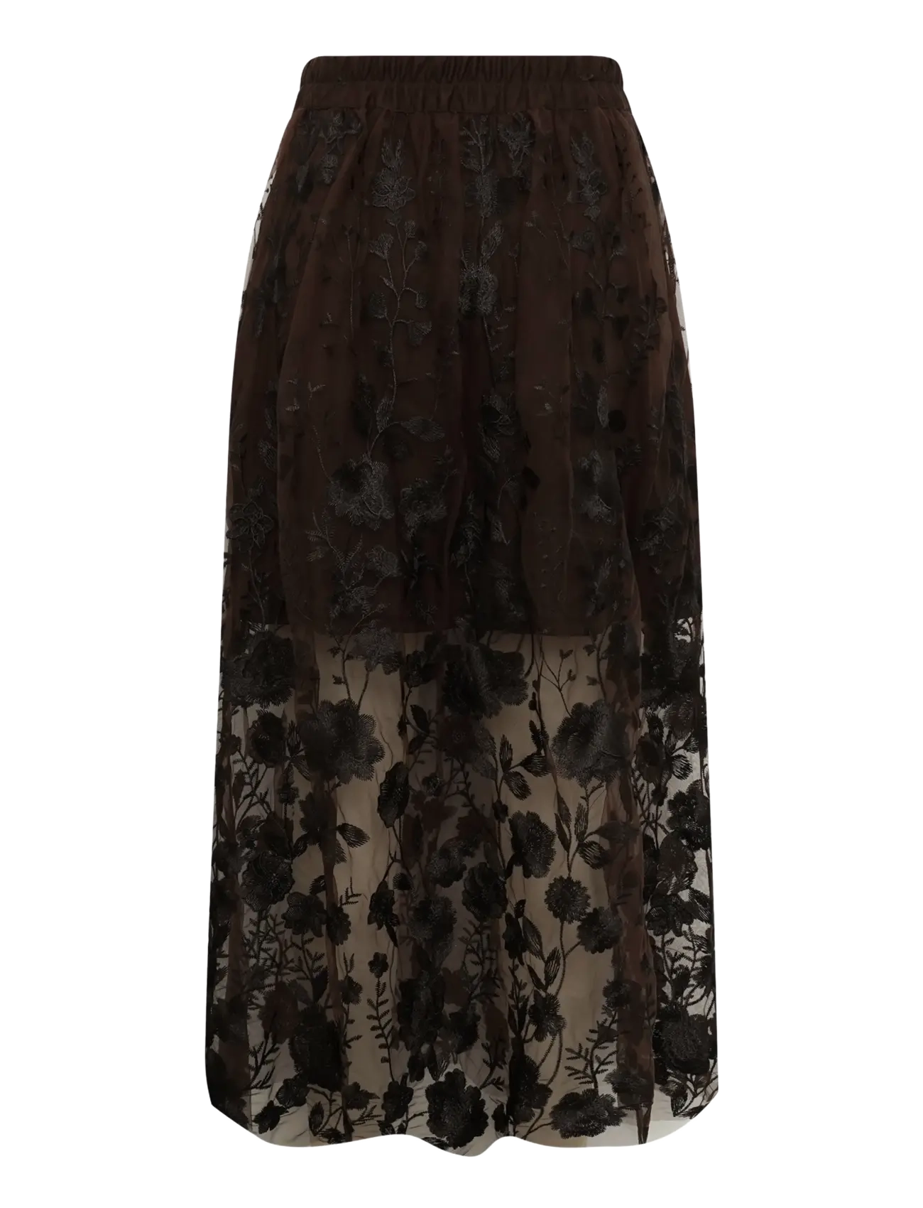 A-View - Fuschia skirt - maxi nederdele - dark brown - 2
