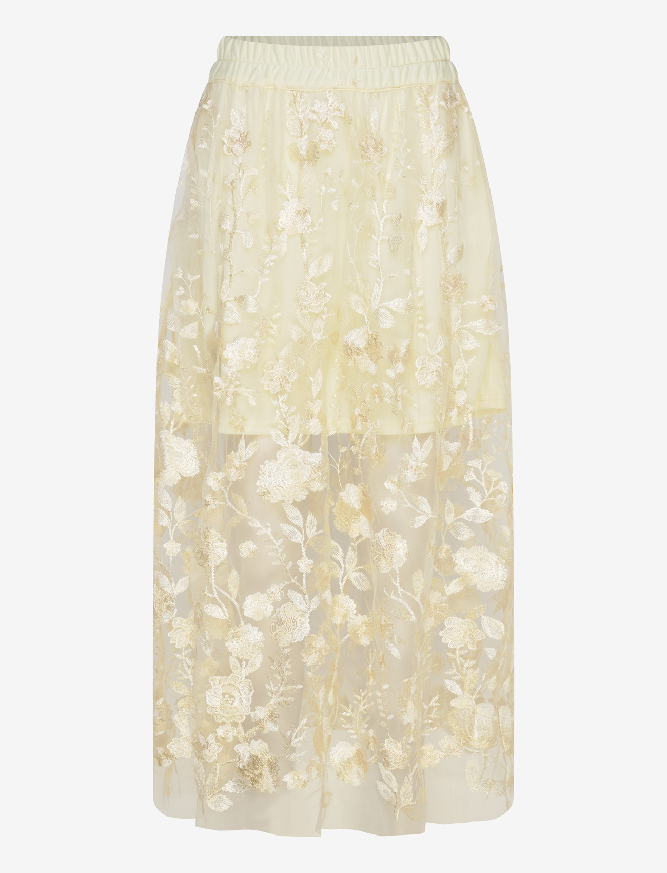 A-View - Fuschia skirt - maxi nederdele - pale yellow - 0