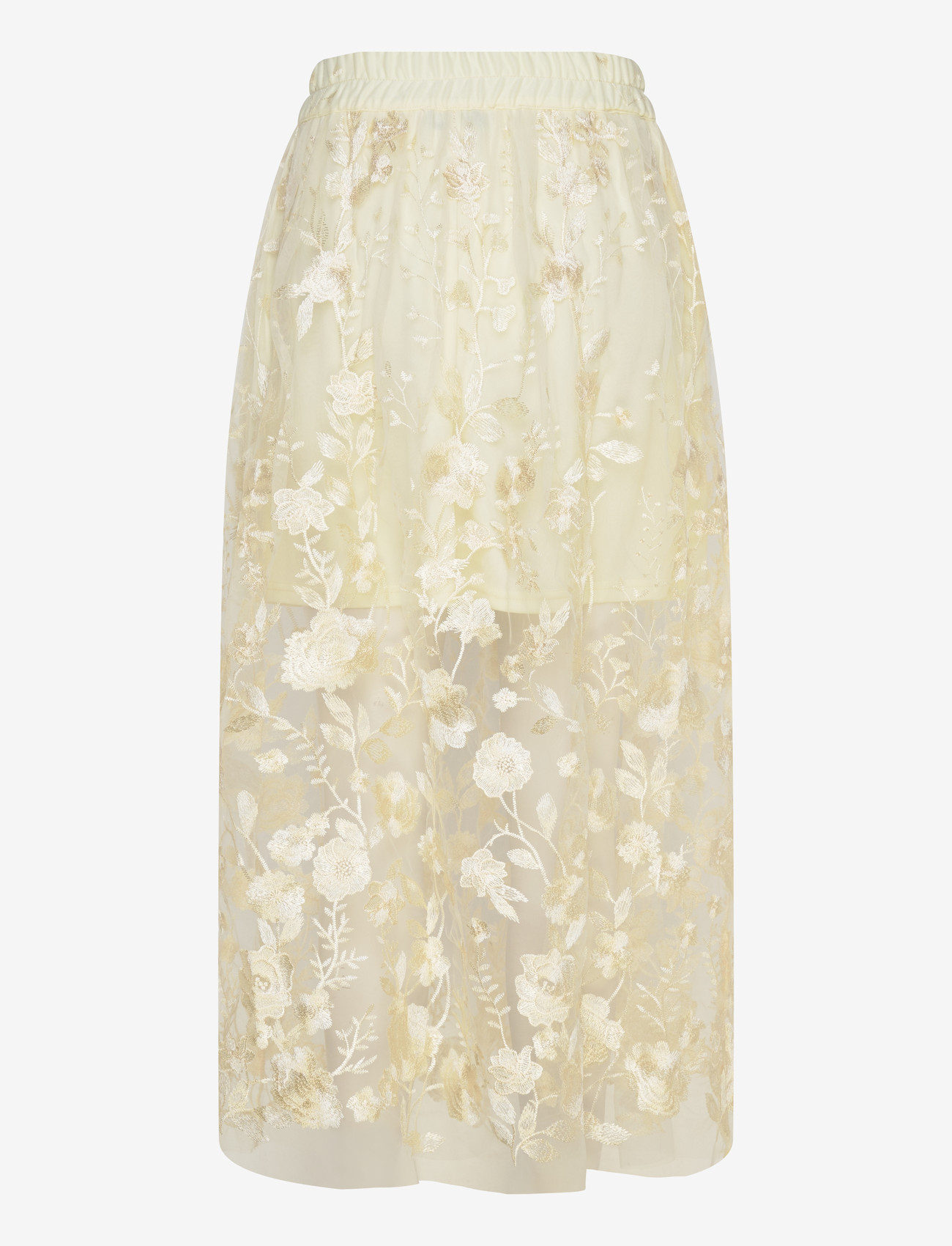 A-View - Fuschia skirt - maxi nederdele - pale yellow - 1