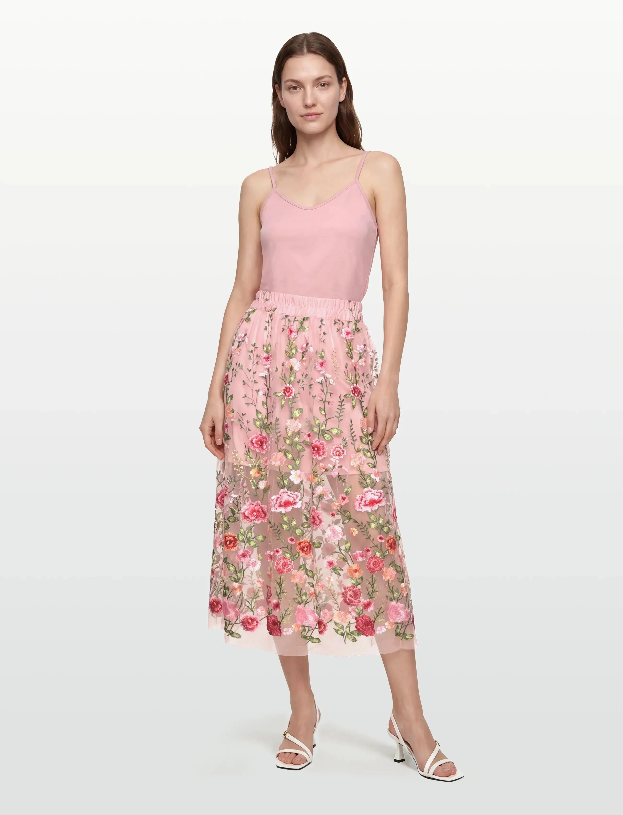 A-View - Fuschia skirt - maxikjolar - rose/red - 0
