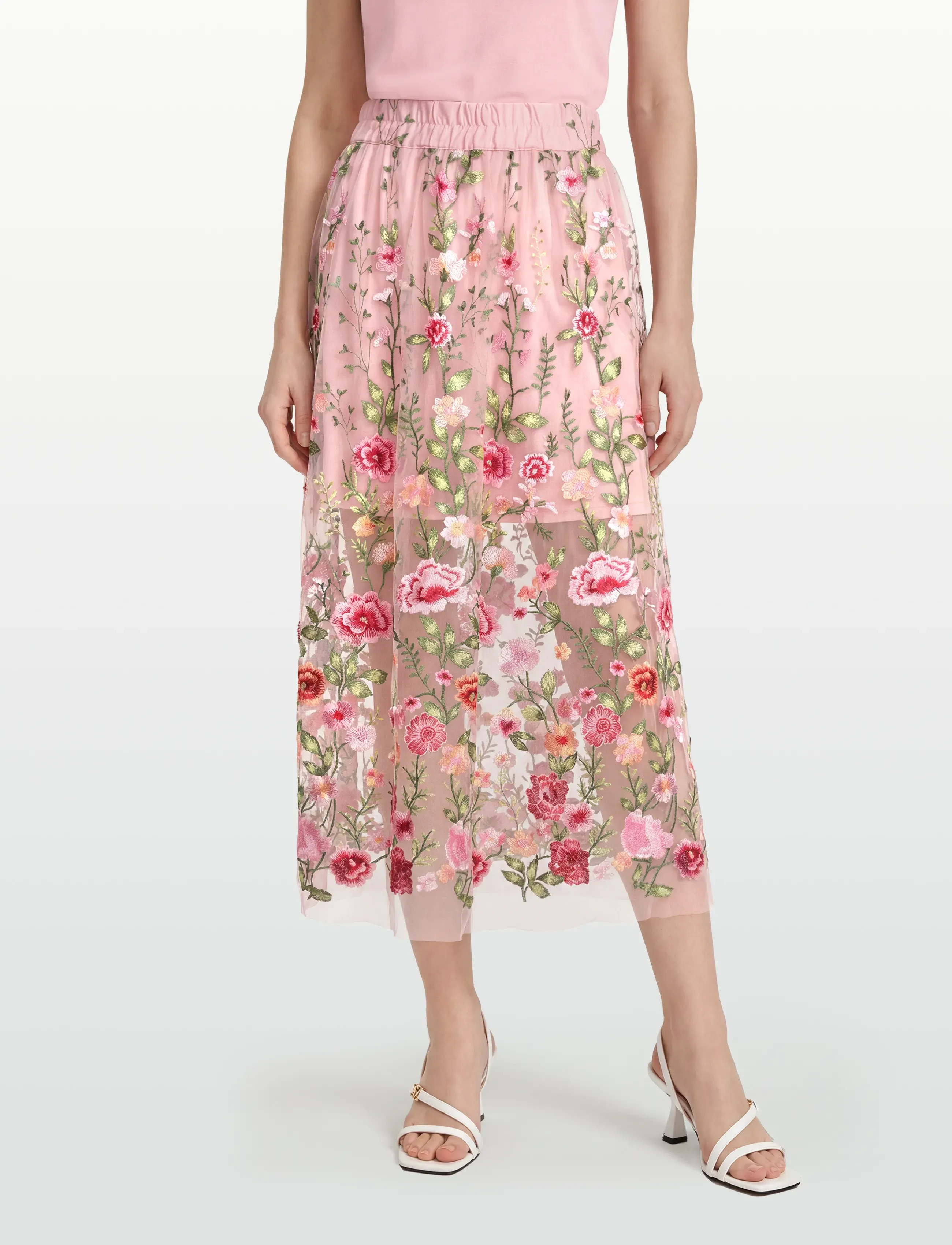 A-View - Fuschia skirt - maxi nederdele - rose/red - 2
