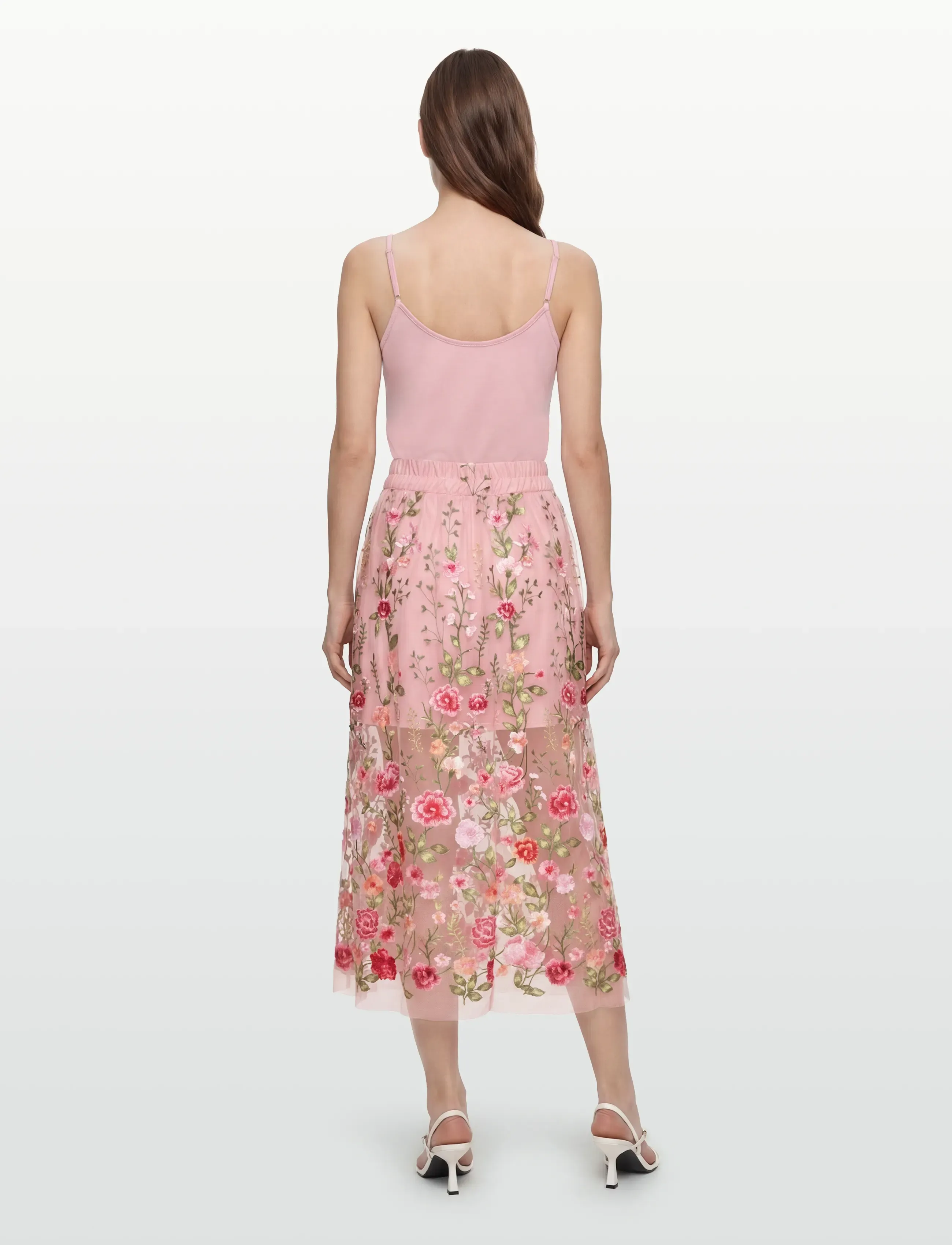 A-View - Fuschia skirt - maxi nederdele - rose/red - 3