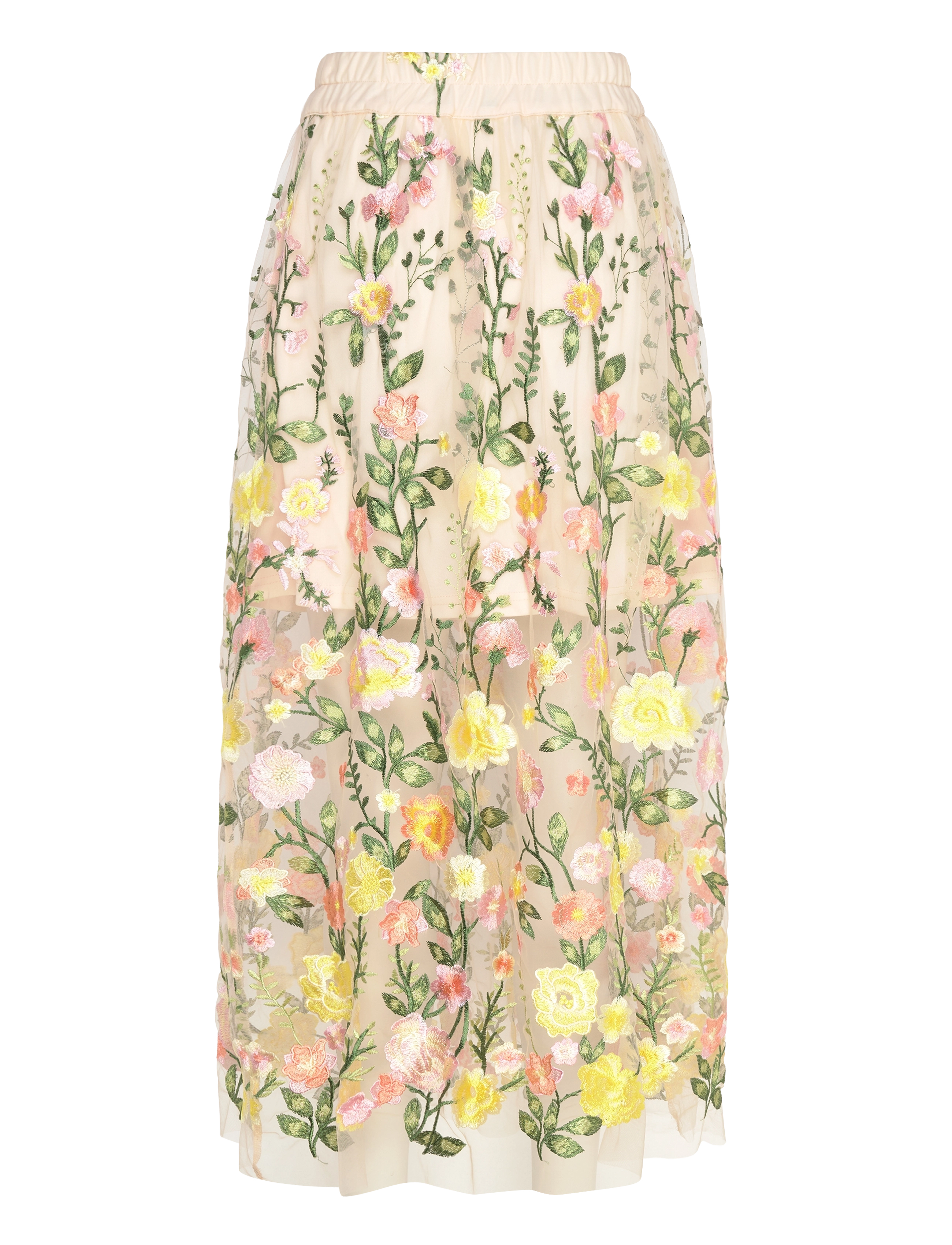 A-View - Fuschia skirt - spódnice długie - sand/yellow - 2