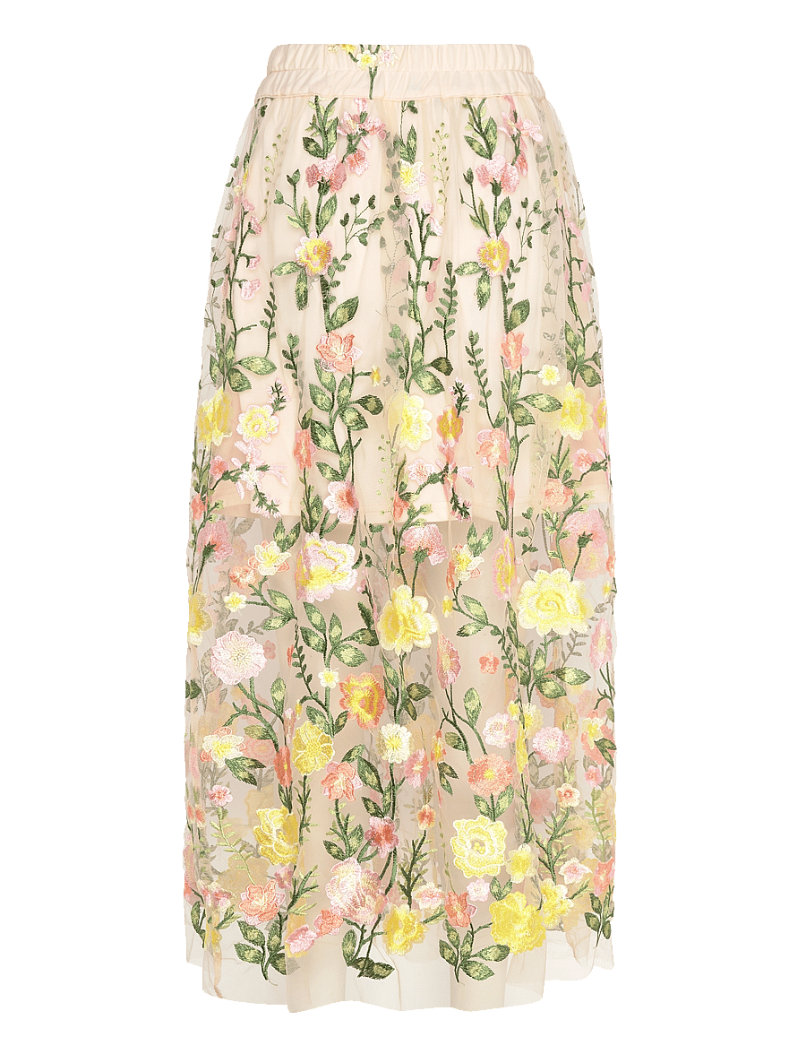 A-View - Fuschia skirt - maxi nederdele - sand/yellow - 2
